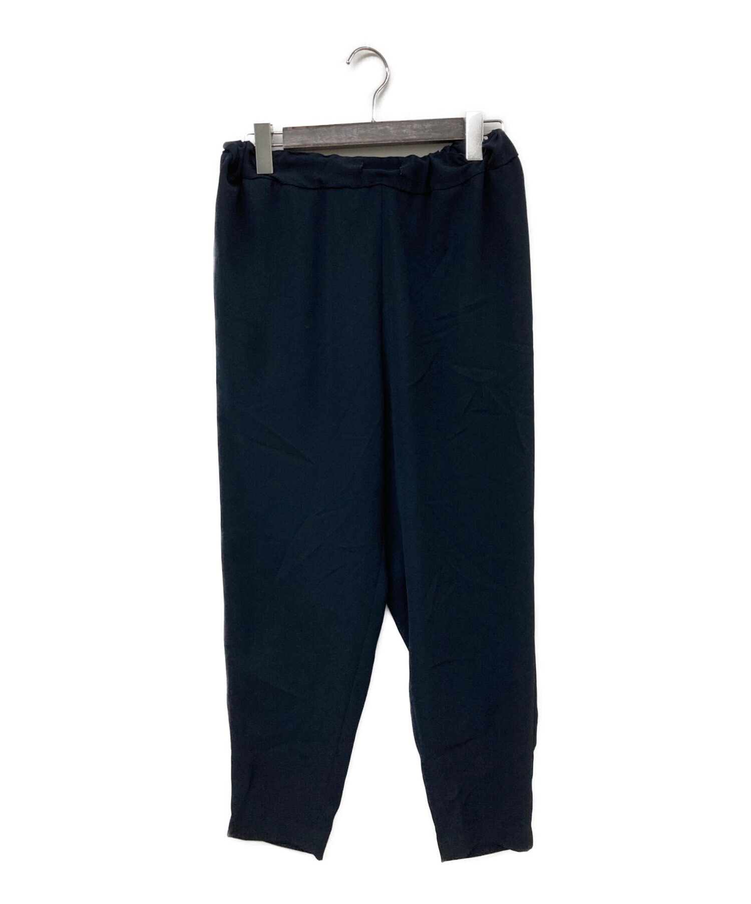 中古・古着通販】saqui (サキ) テーパードリボンスラックスパンツ  