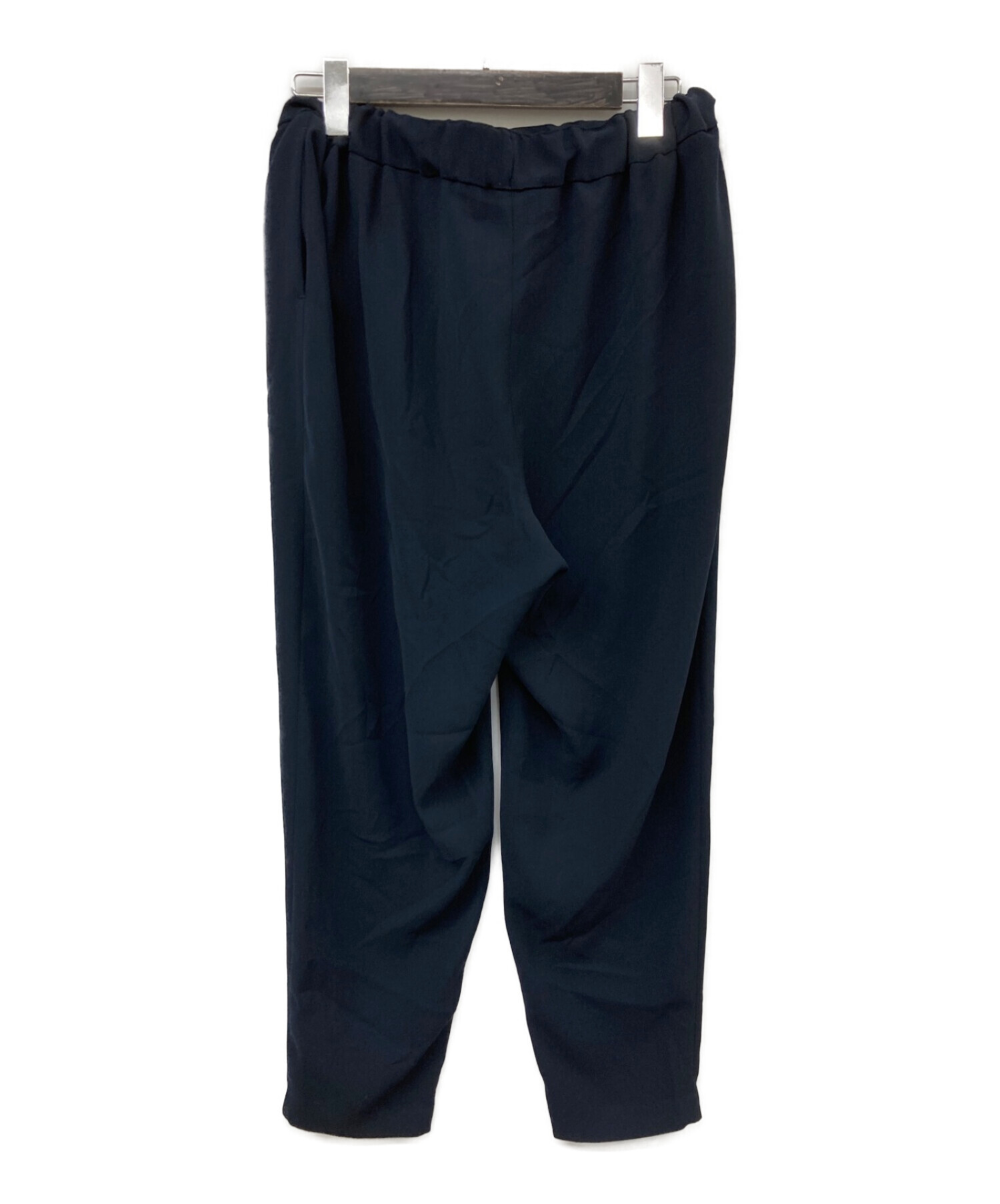 中古・古着通販】saqui (サキ) テーパードリボンスラックスパンツ  