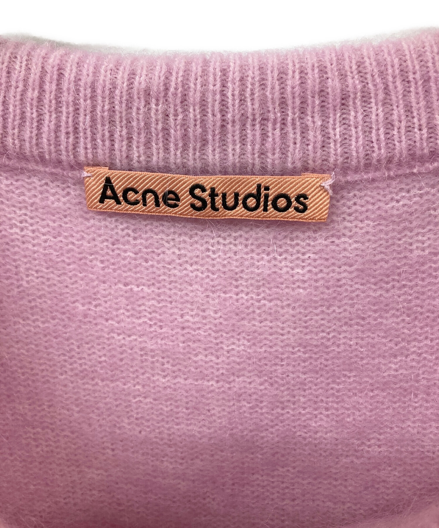acne studios ピンク　モヘアニット　サイズxs