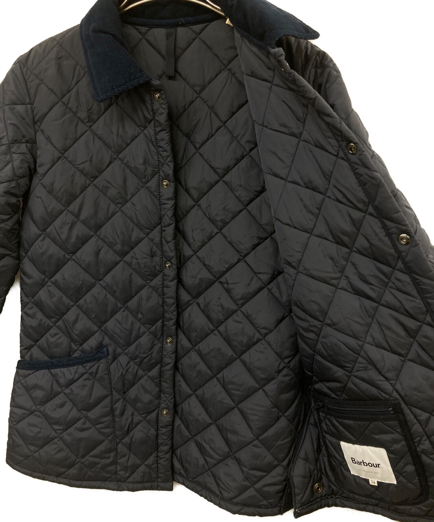 中古・古着通販】Barbour (バブアー) 中綿キルティングジャケット 