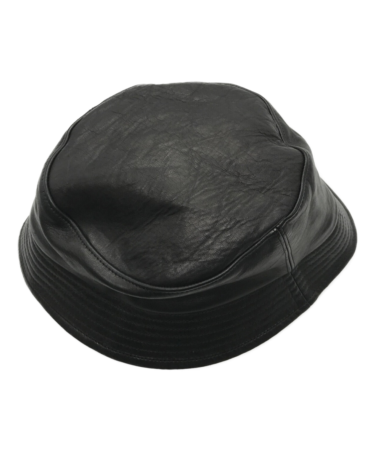 kijima takayuki deer leather backet hat