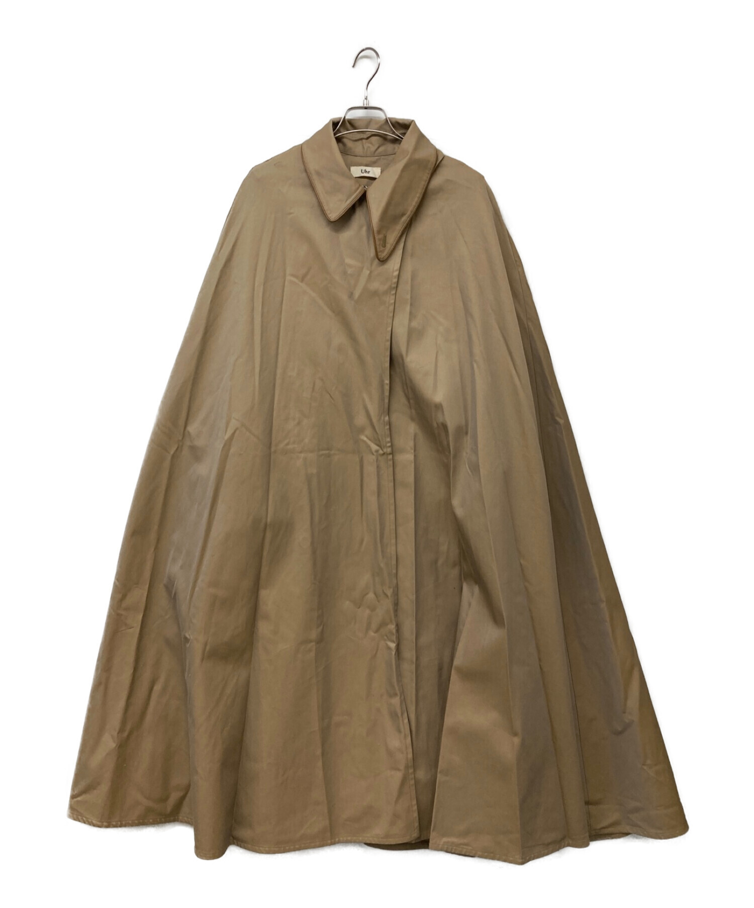中古・古着通販】Uhr (ウーア) Handsome Cape Coat ブラウン サイズ:36 