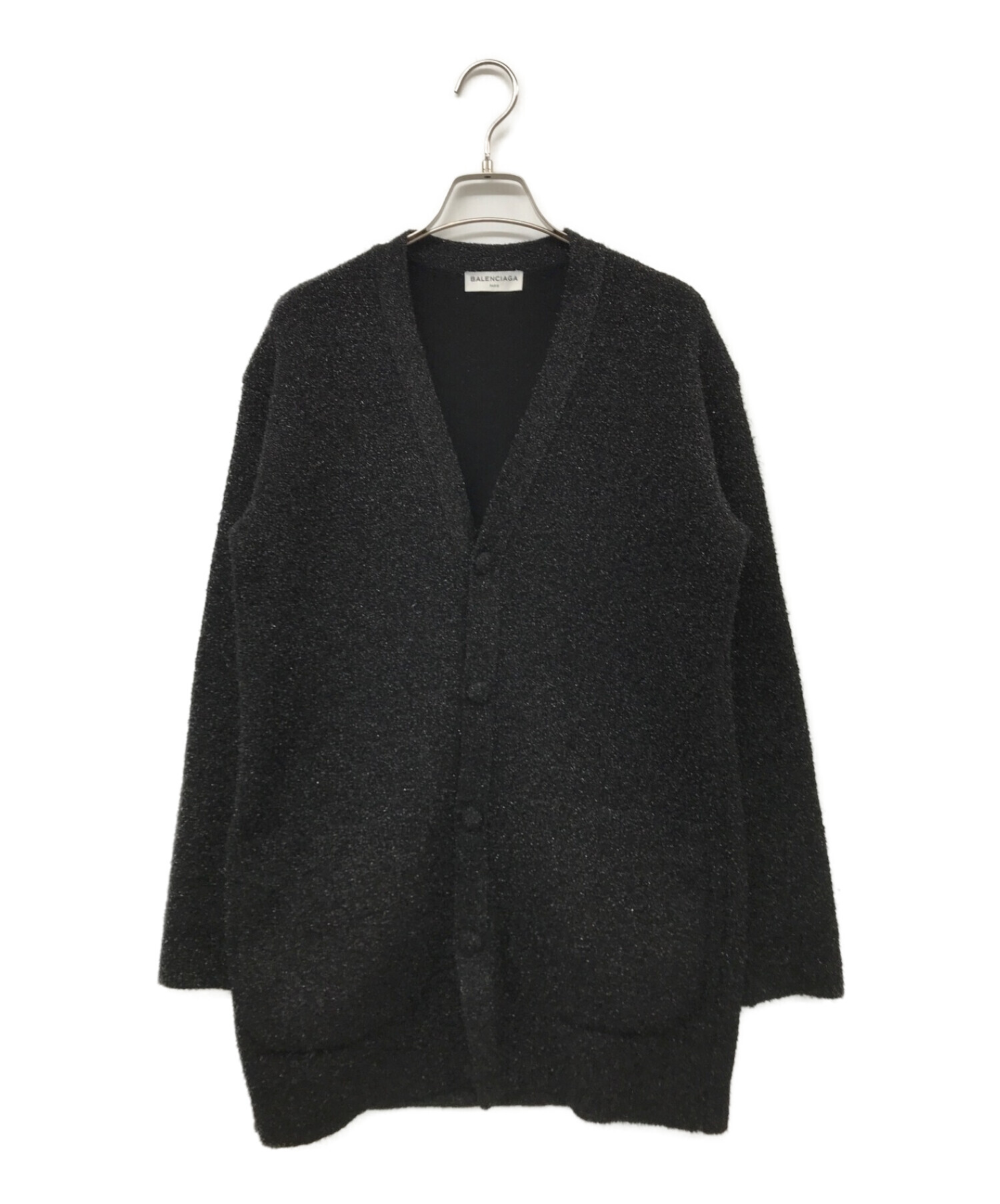 中古・古着通販】BALENCIAGA (バレンシアガ) ラメニットカーディガン 