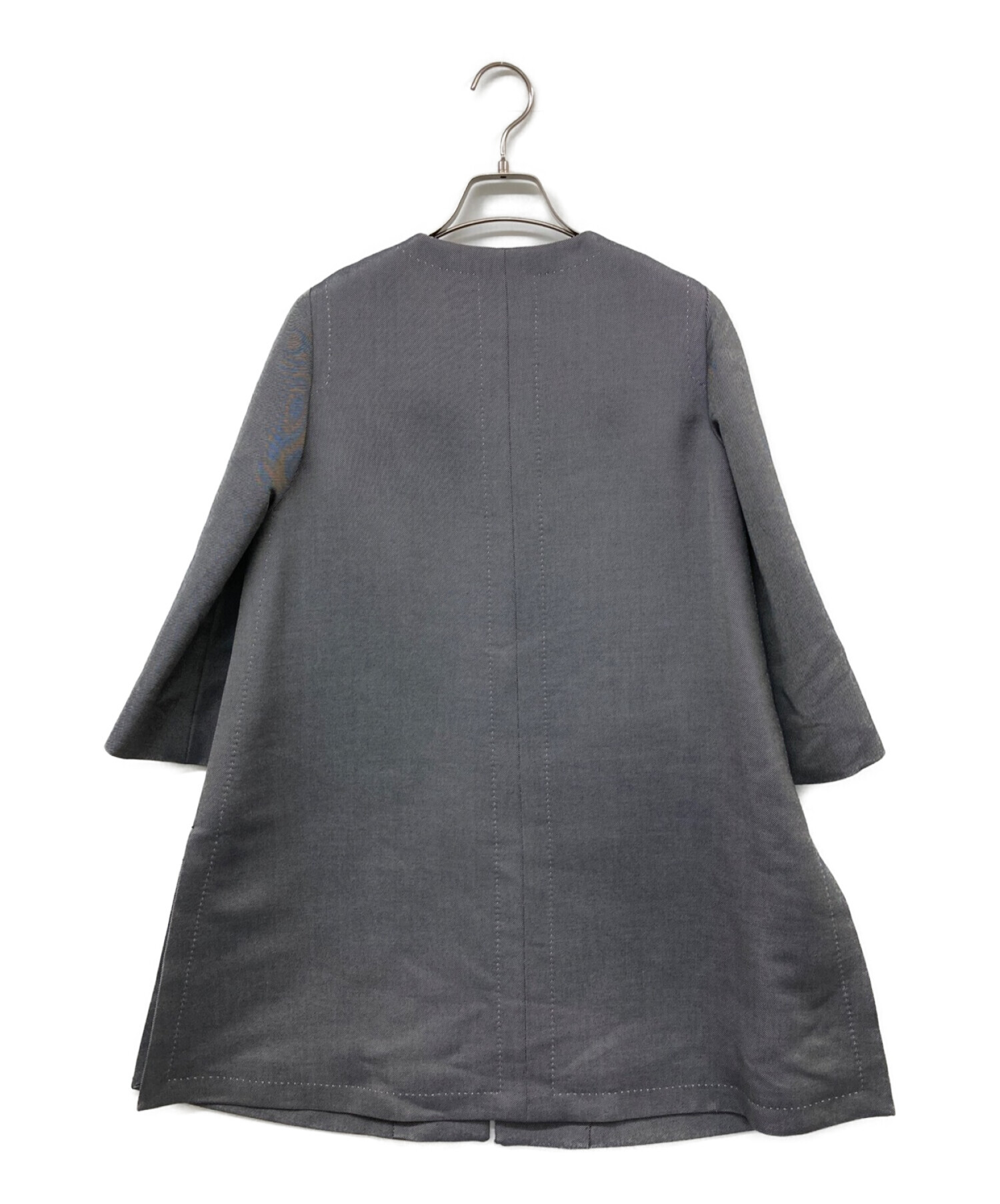 MIKAKO NAKAMURA ミカコナカムラ ノーカラー レザー ジャケット