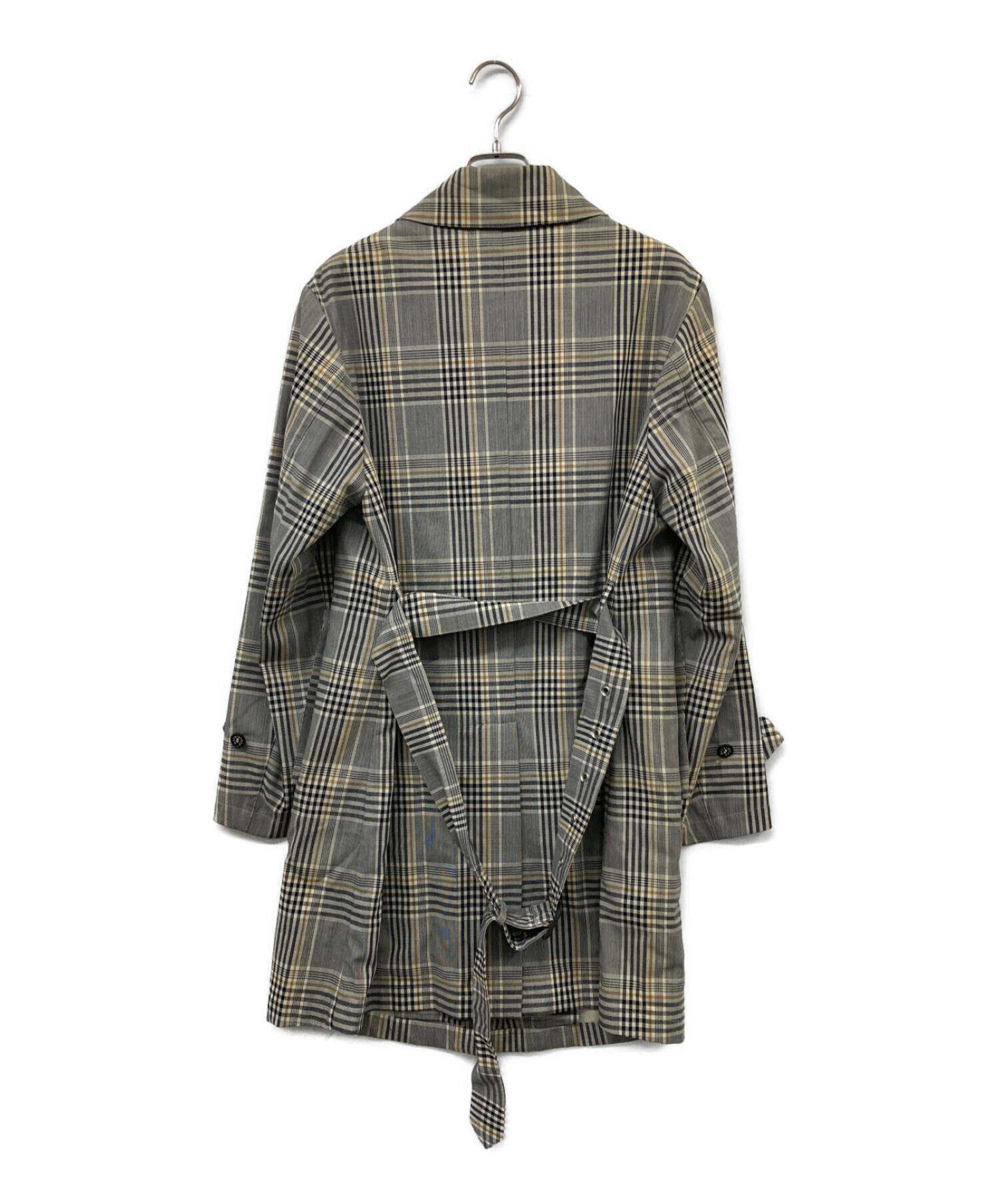 中古・古着通販】MACKINTOSH (マッキントッシュ) チェックステンカラー 
