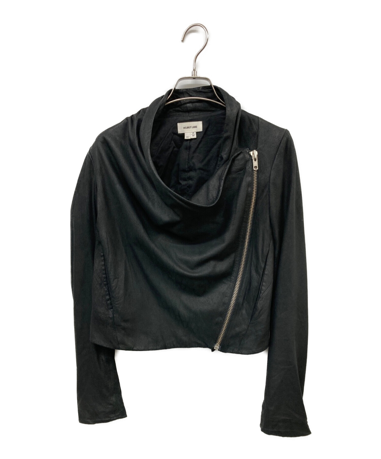 【美品】HELMUT LANG ラムレザー ジャケット ヘルムートラングラムレザージャケット