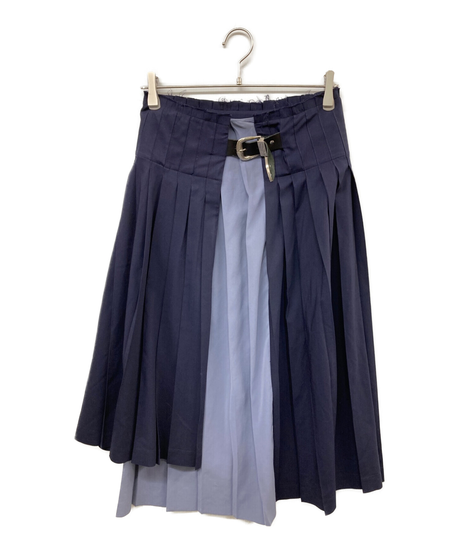 中古・古着通販】TOGA PULLA (トーガ プルラ) Wool Pleated Skirt 