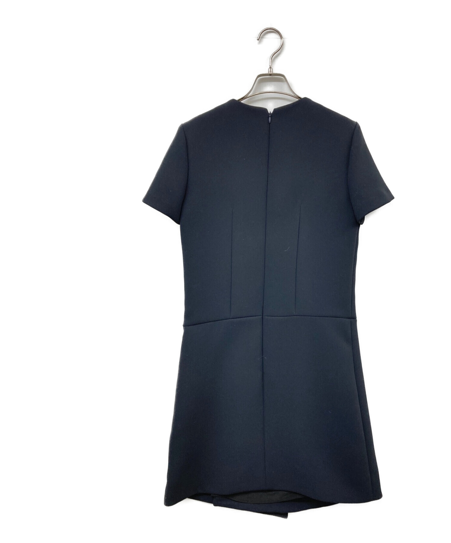 中古・古着通販】BALENCIAGA (バレンシアガ) ワンピース ネイビー 