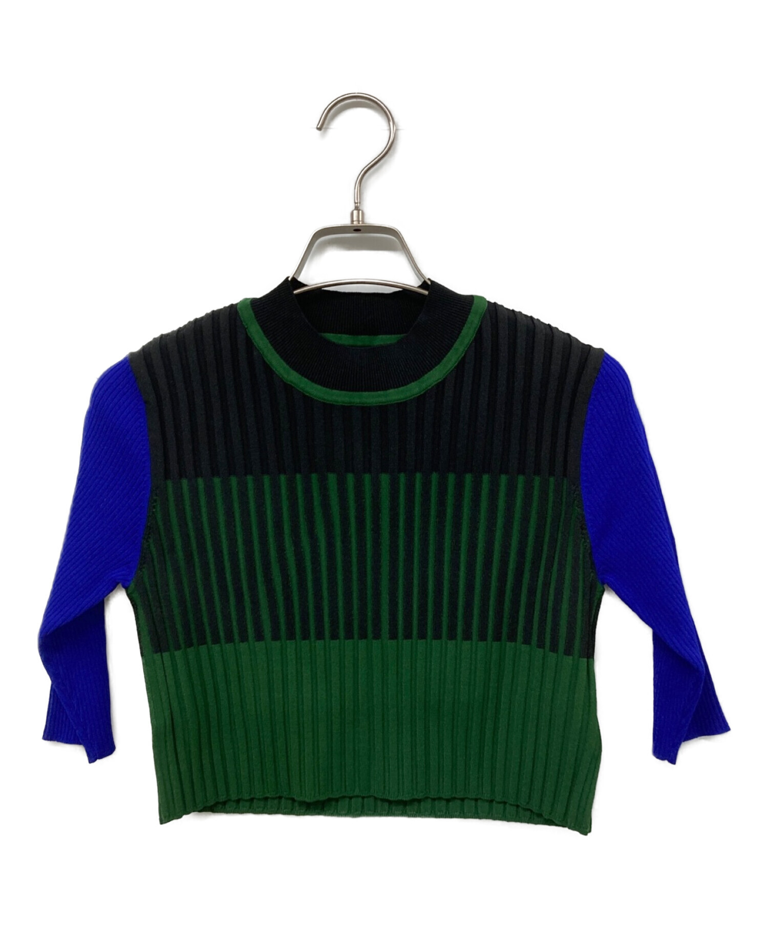 UN3D. RANDOM 危なく STRIPE KT TOP ¥24,200