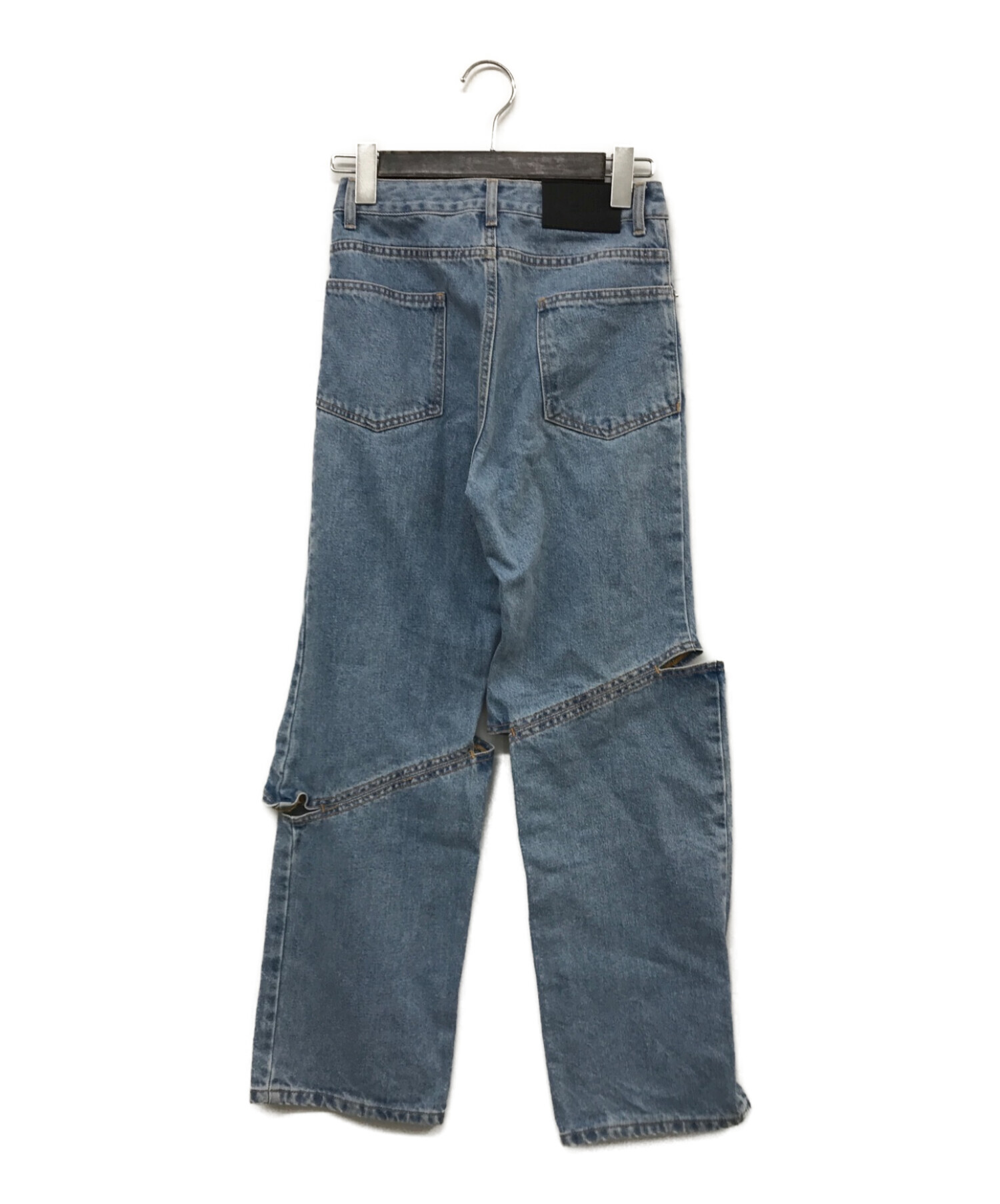 中古・古着通販】LEJE (レジェ) SLASH JEANS インディゴ サイズ:S 