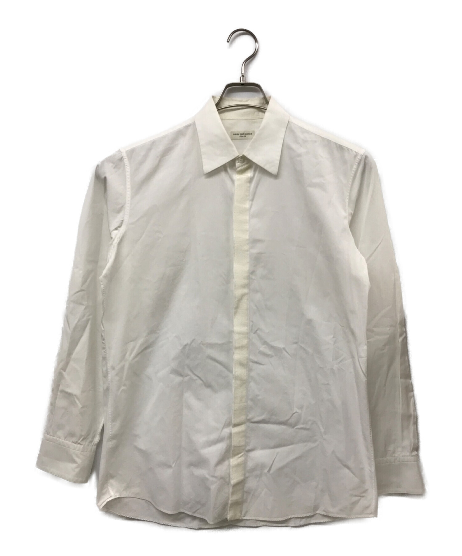 中古・古着通販】DRIES VAN NOTEN (ドリスヴァンノッテン) 比翼シャツ 