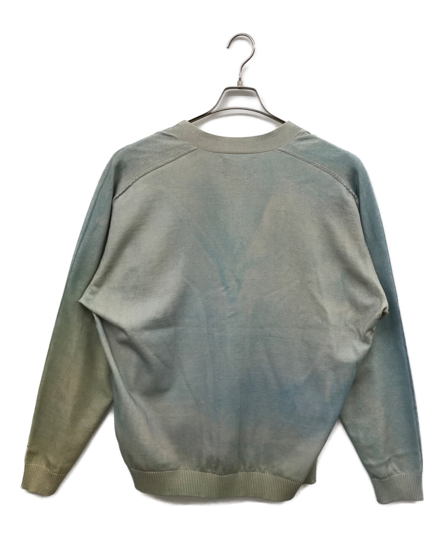 YOKE GRADATION PRINTED SWEATER size2