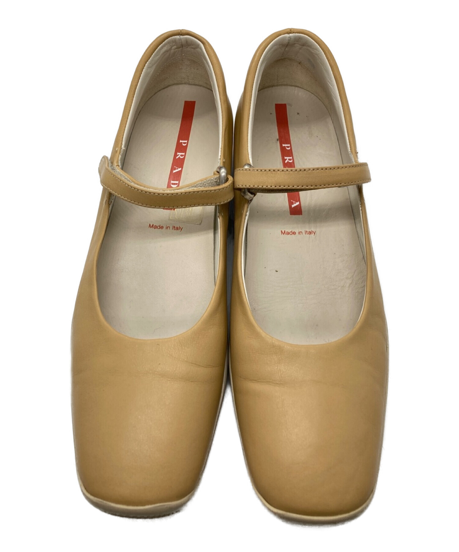 プラダスポーツ PRADA SPORT 靴 フラットシューズ 38 1/2 エナメル