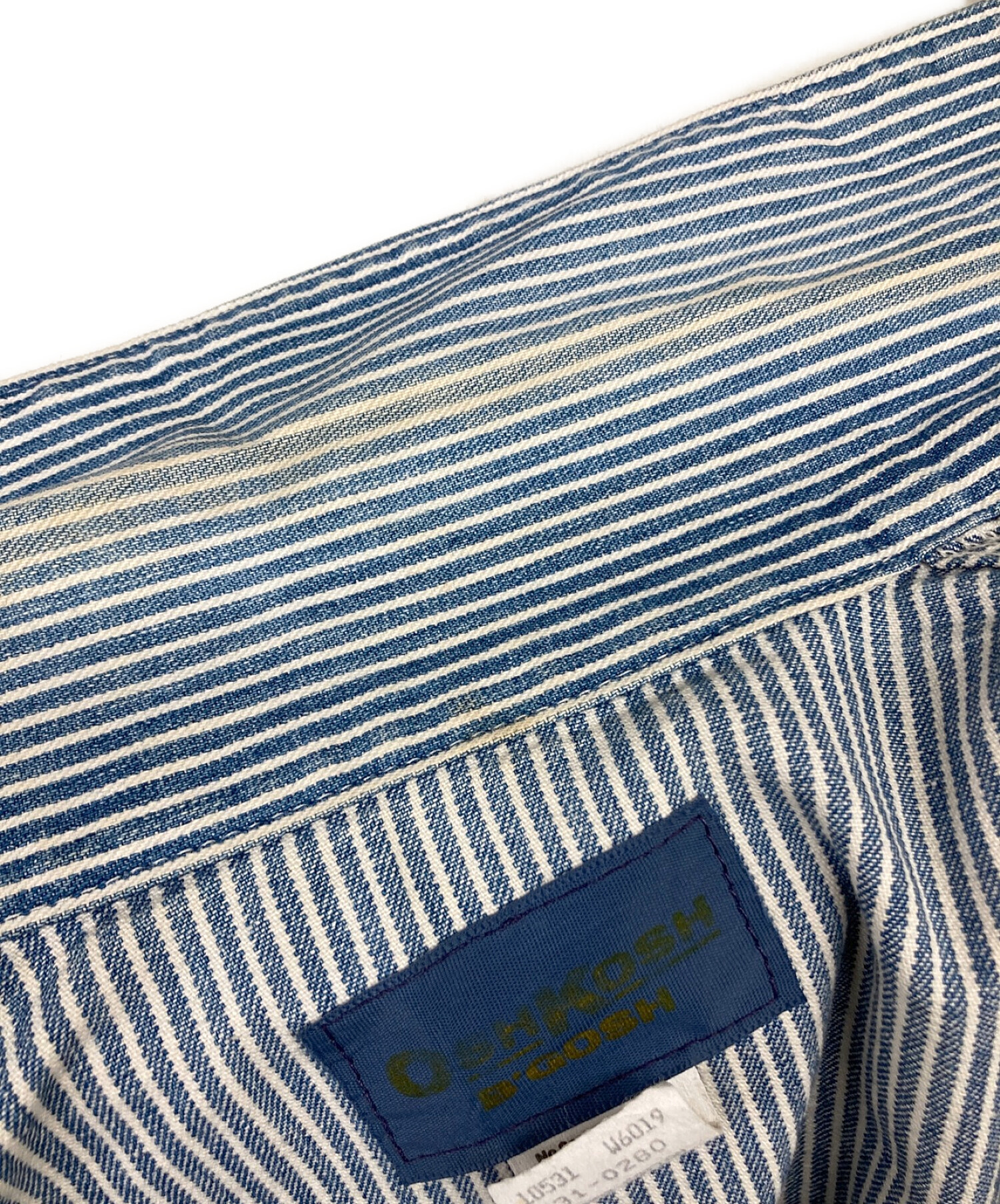 OSHKOSH ビゴッシュ カバーオール ヒッコリー 80s OshKosh B'Gosh