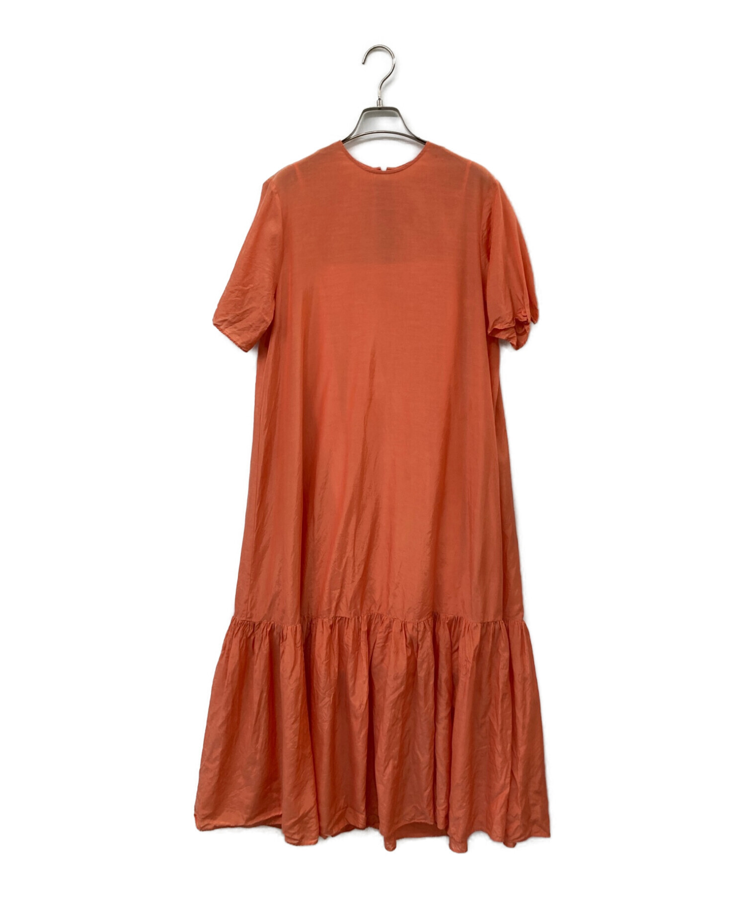 中古・古着通販】JOIEVE (ジョエブ) ティアードワンピース オレンジ  