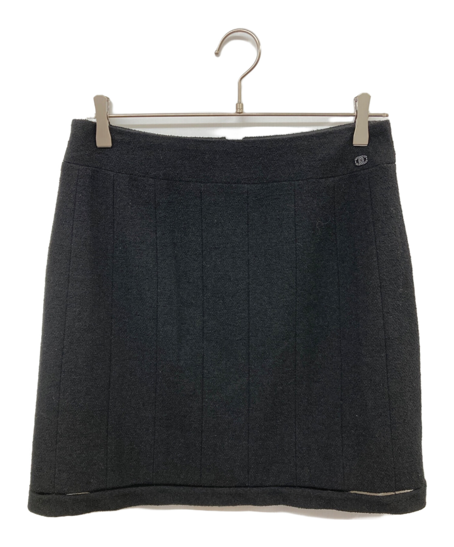 中古・古着通販】CHANEL (シャネル) ココマークウールスカート 