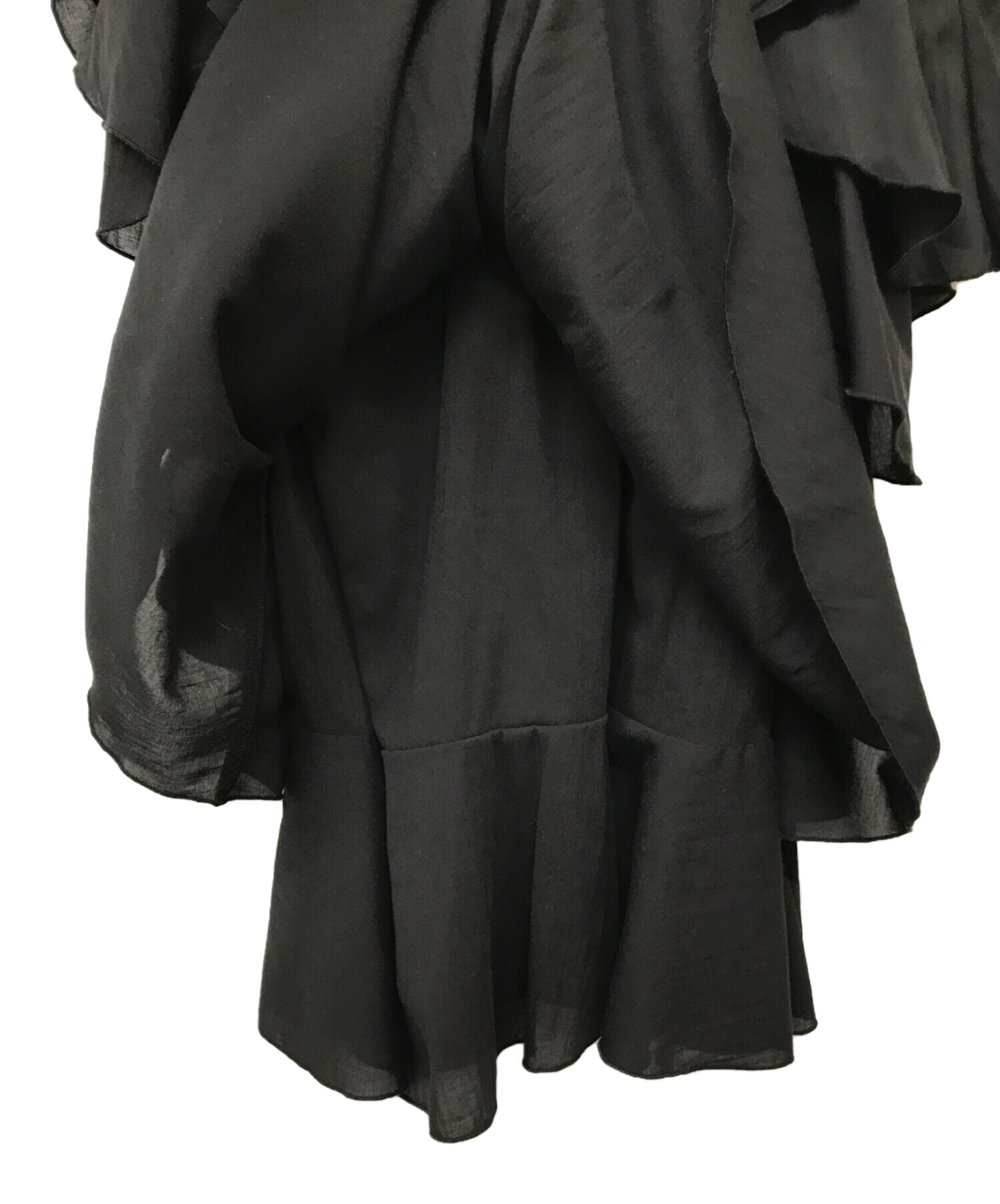 中古・古着通販】COCODEAL (ココディール) ラッフルフリルブラウス 