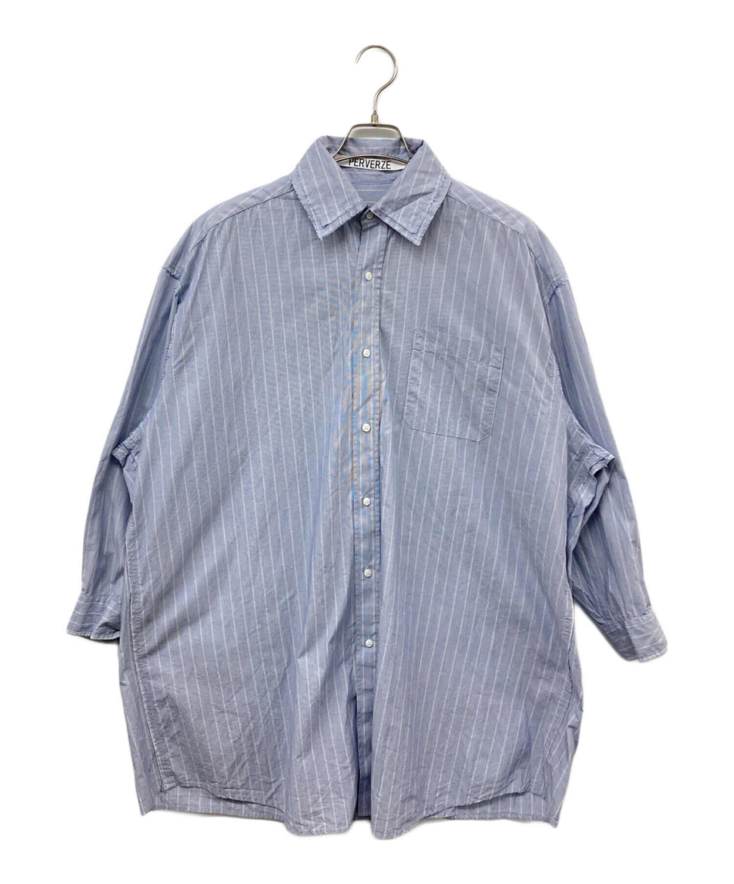 中古・古着通販】PERVERZE (パーバーズ) Large Size Cotton Shirt  