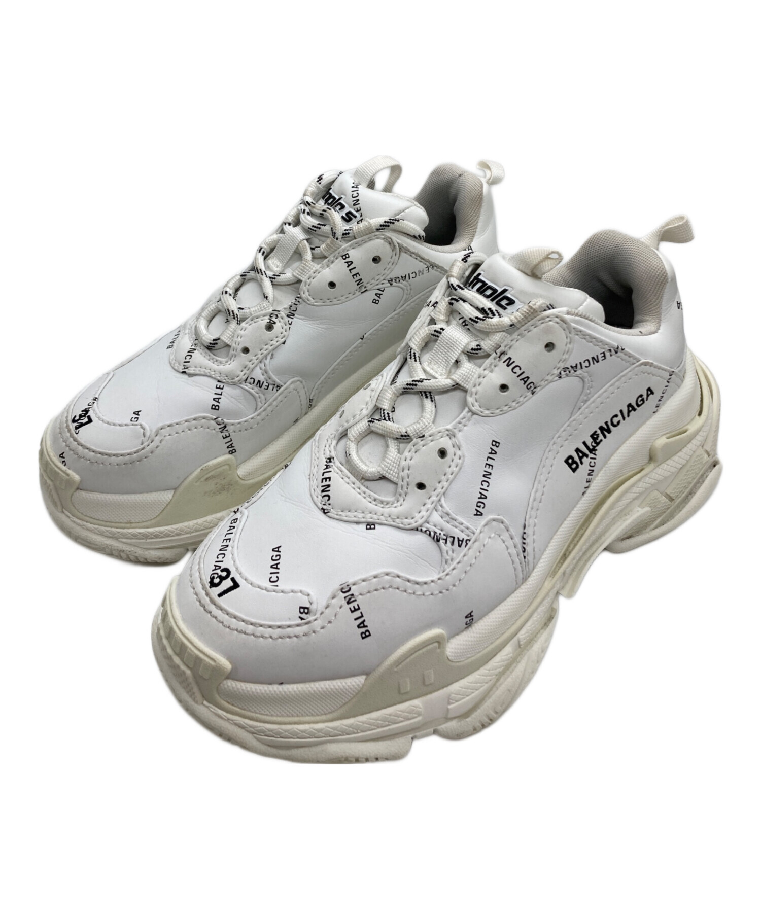 中古・古着通販】BALENCIAGA (バレンシアガ) TRIPLE S オールオーバー 