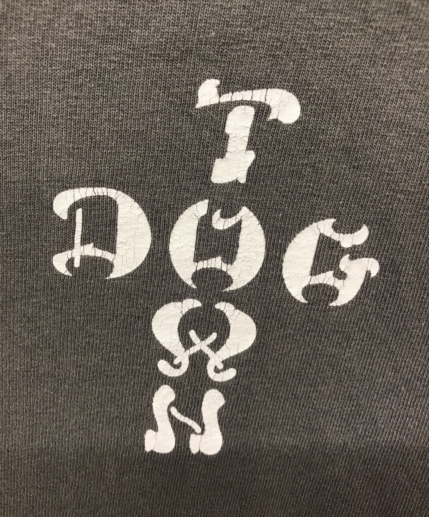 中古・古着通販】DOG TOWN (ドッグ タウン) プリントTシャツ グレー