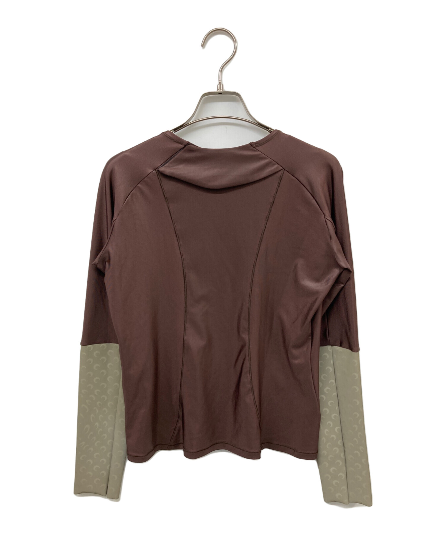 マリーンセル　ムーントップス MARINE SERRE Marine Serre マリーン セル ロンT カットソー