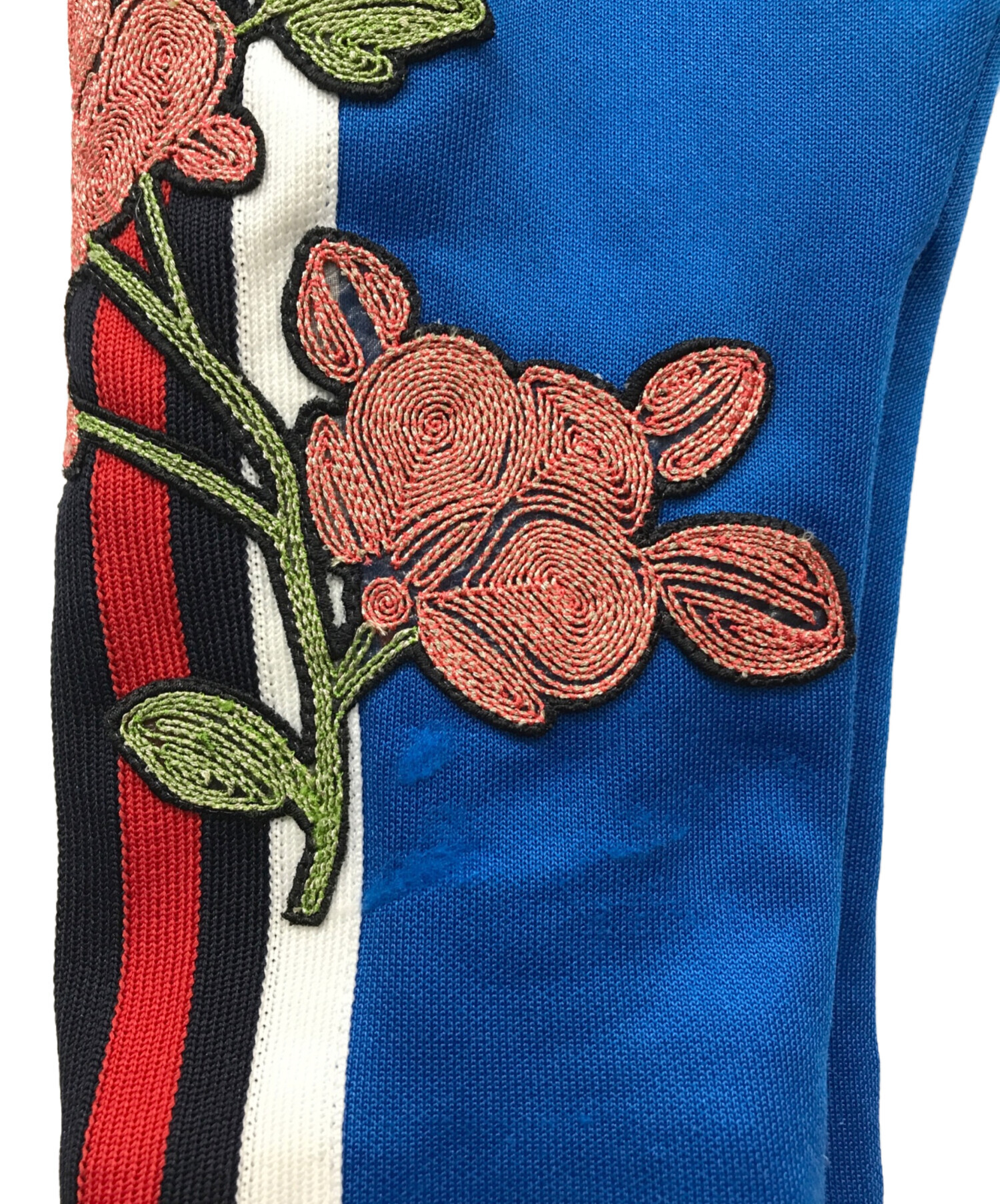 GUCCI グッチ Flower Embroidery L/S Shirt 540315 フラワーエンブロイ 