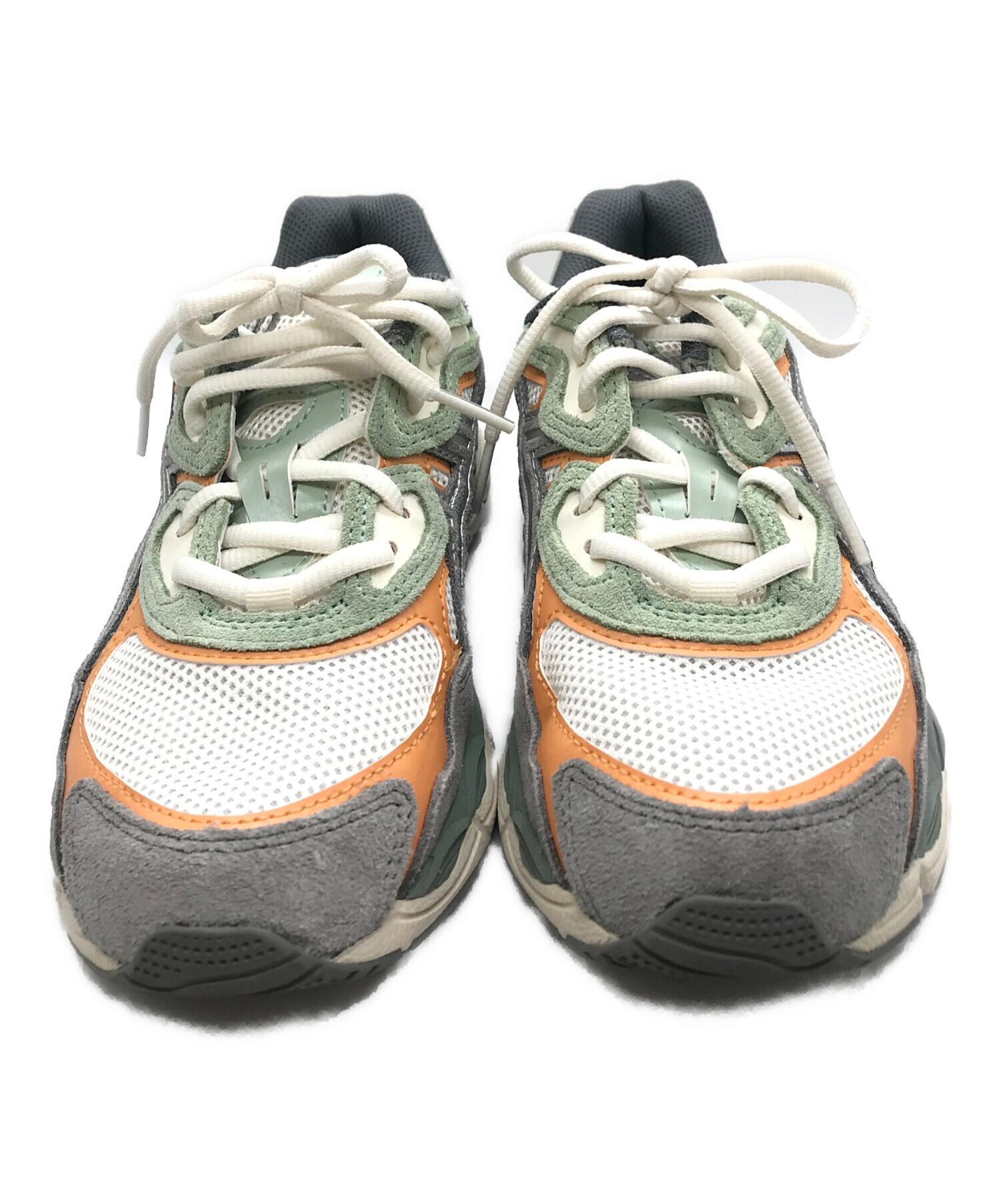 中古・古着通販】asics (アシックス) GELーNYC カーキ×グレー 