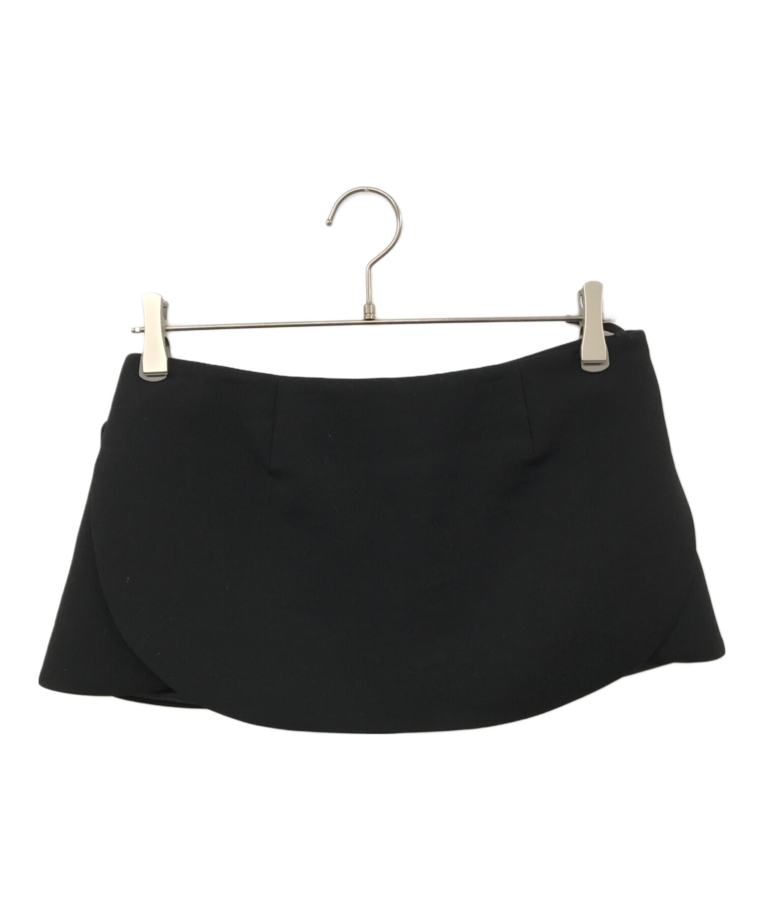 中古・古着通販】PRADA (プラダ) ミニスカート ブラック サイズ:38 