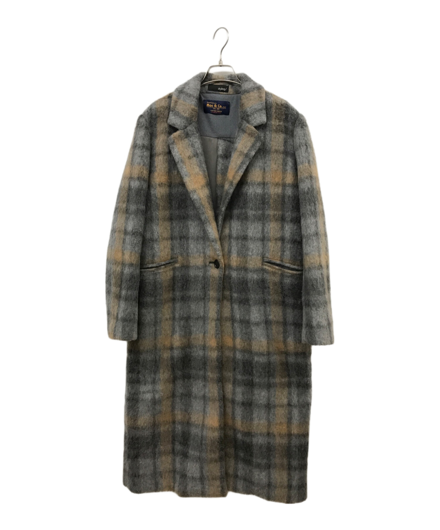 中古・古着通販】styling/ (スタイリング) シャギーチェスターコート 