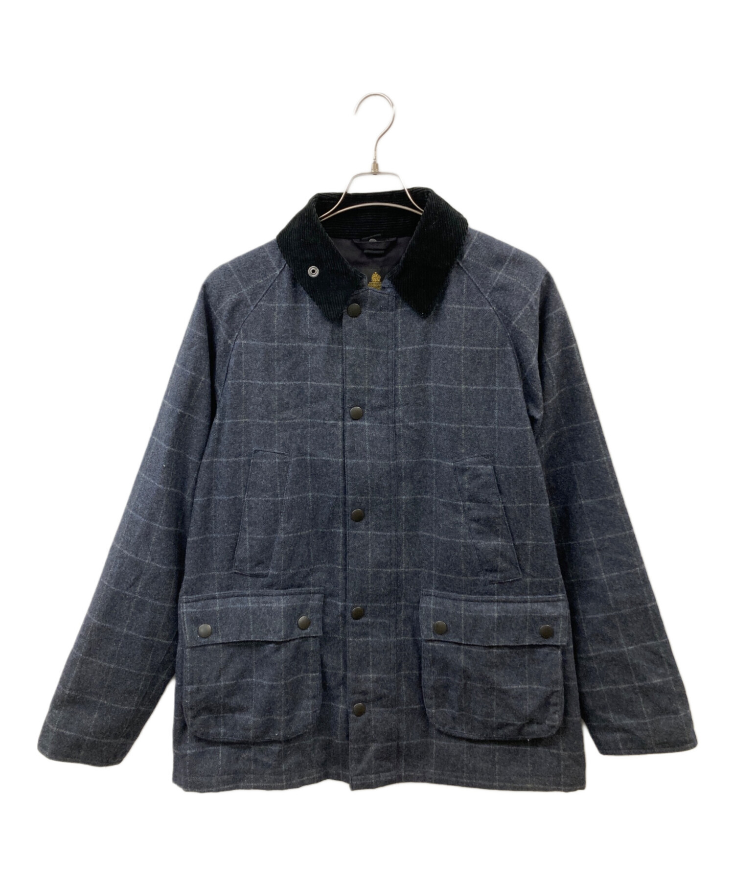 中古・古着通販】Barbour (バブアー) SL BEDALE WOOL CHECK ネイビー  