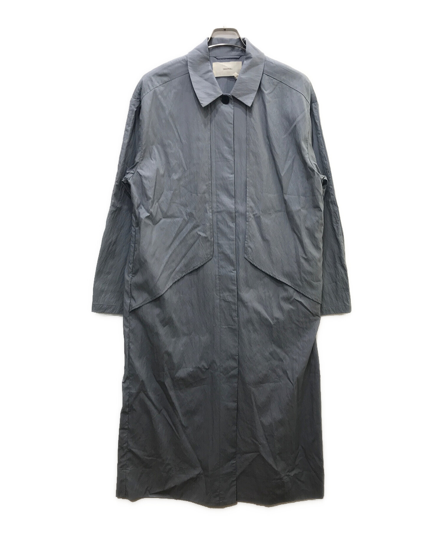 中古・古着通販】TODAYFUL (トゥデイフル) Washer Trench Coat ブルー 