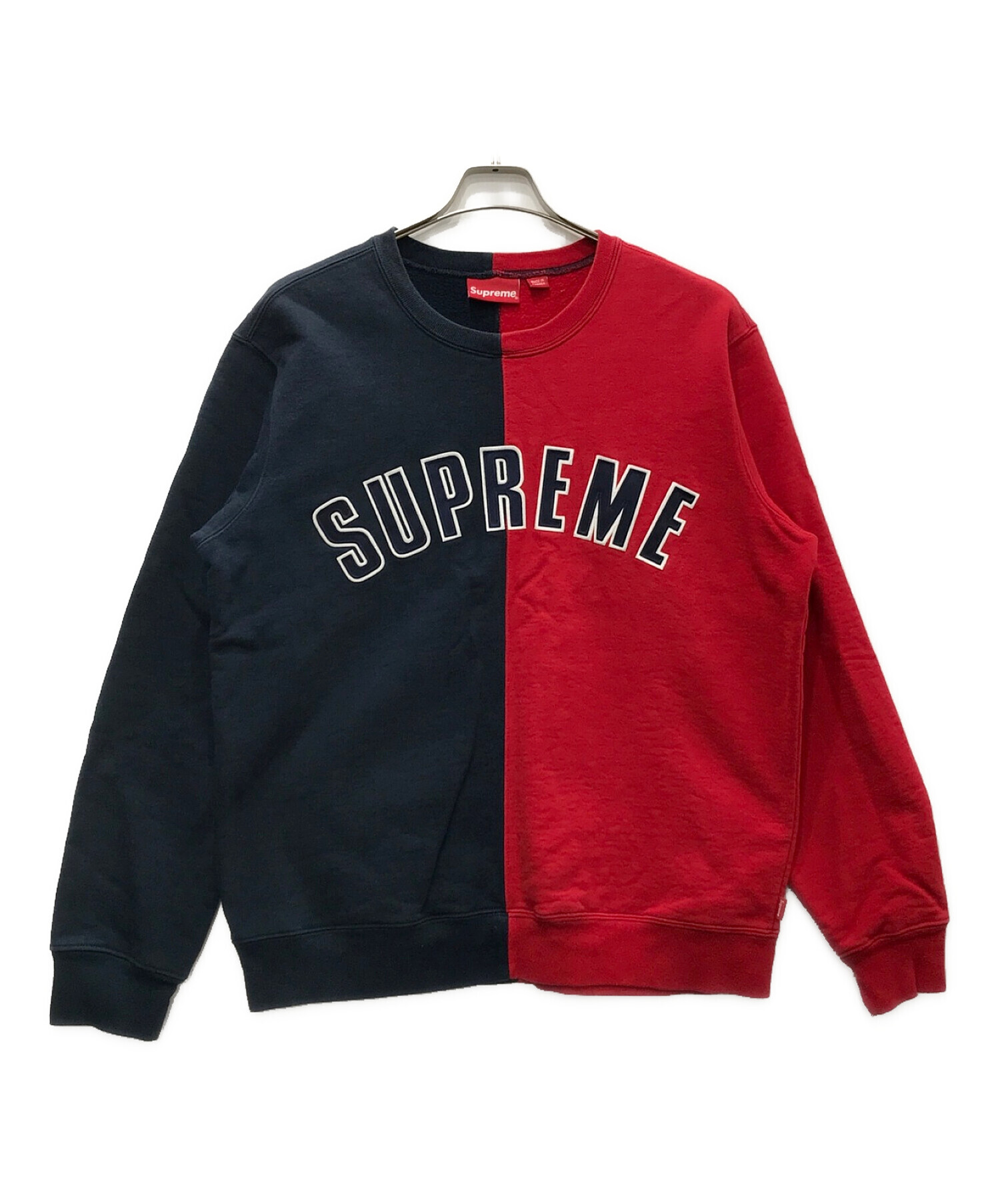 Supreme Split Crewneck Sweatshirt Mサイズ - www.sorbillomenu.com