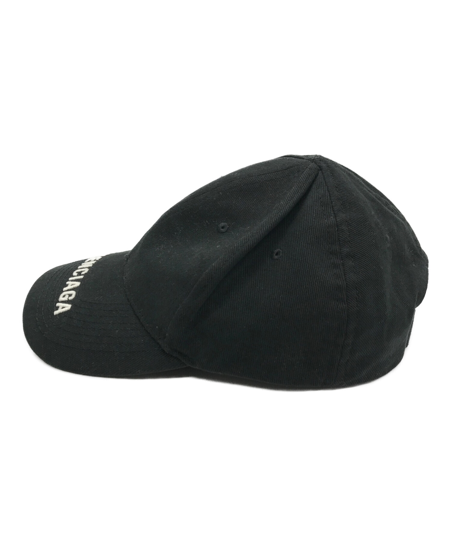 キャップバレンシアガ Balenciaga CAP BBロゴ　ブラック　Lサイズ