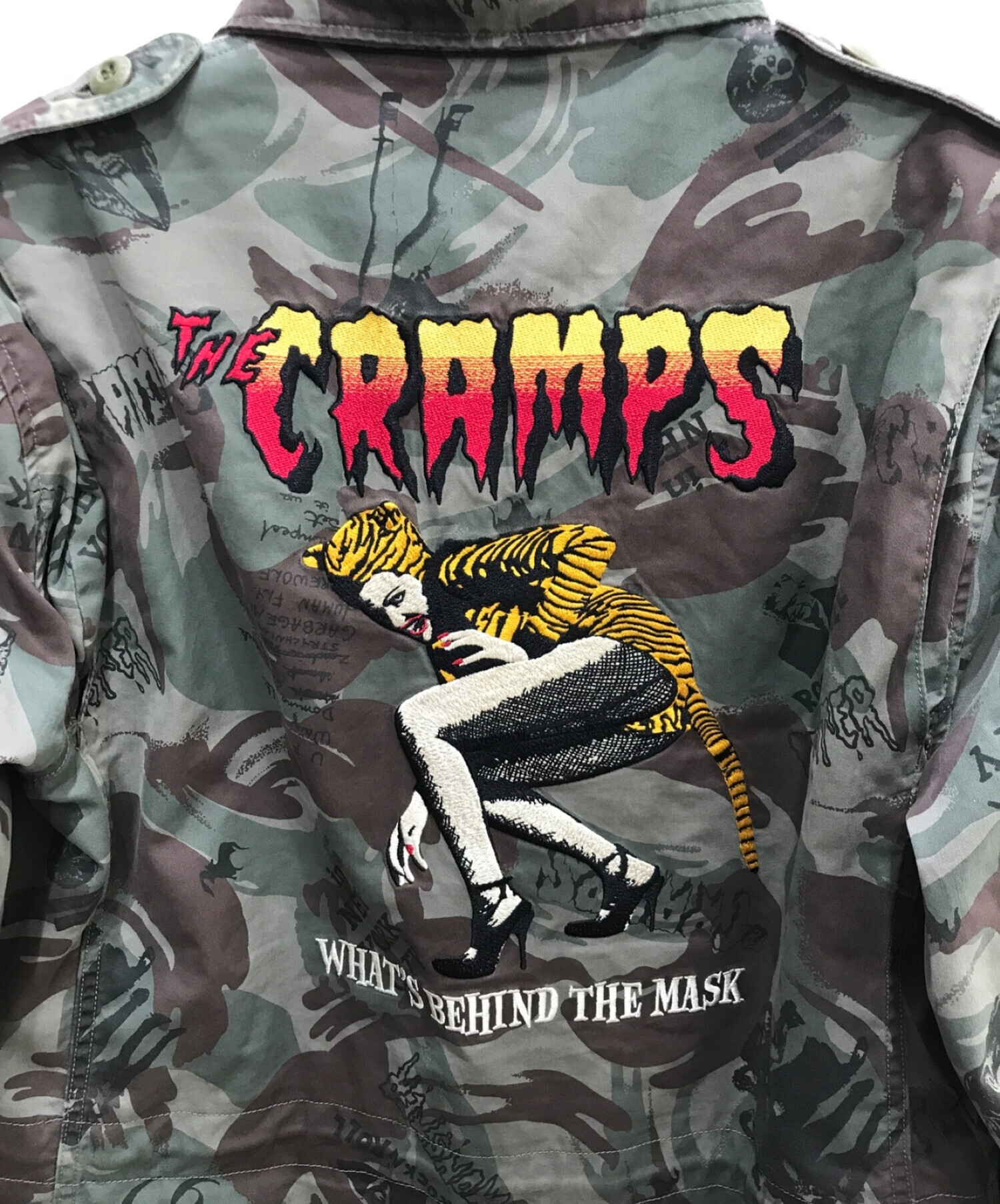 HYSTERIC GLAMOUR THE CRAMPS M-65ジャケット 迷彩-