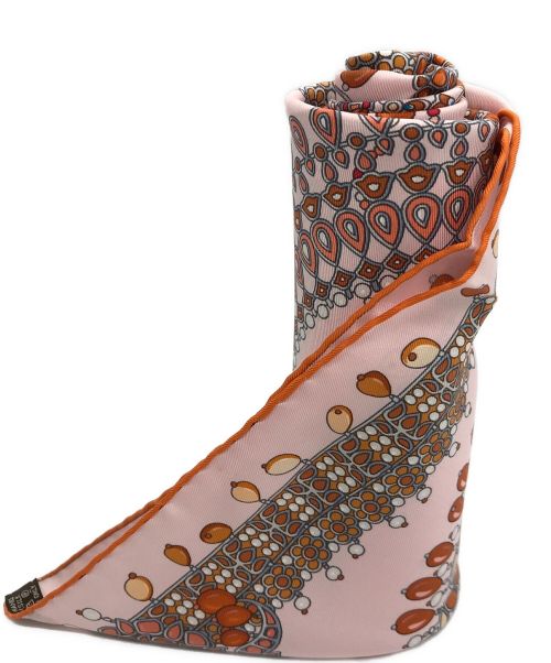 エルメス　スカーフ 90cm 「マハラジャの装身具」柄 エルメス カレ90 MAHARAJAS マハラジャ スカーフ エルメス カレ90