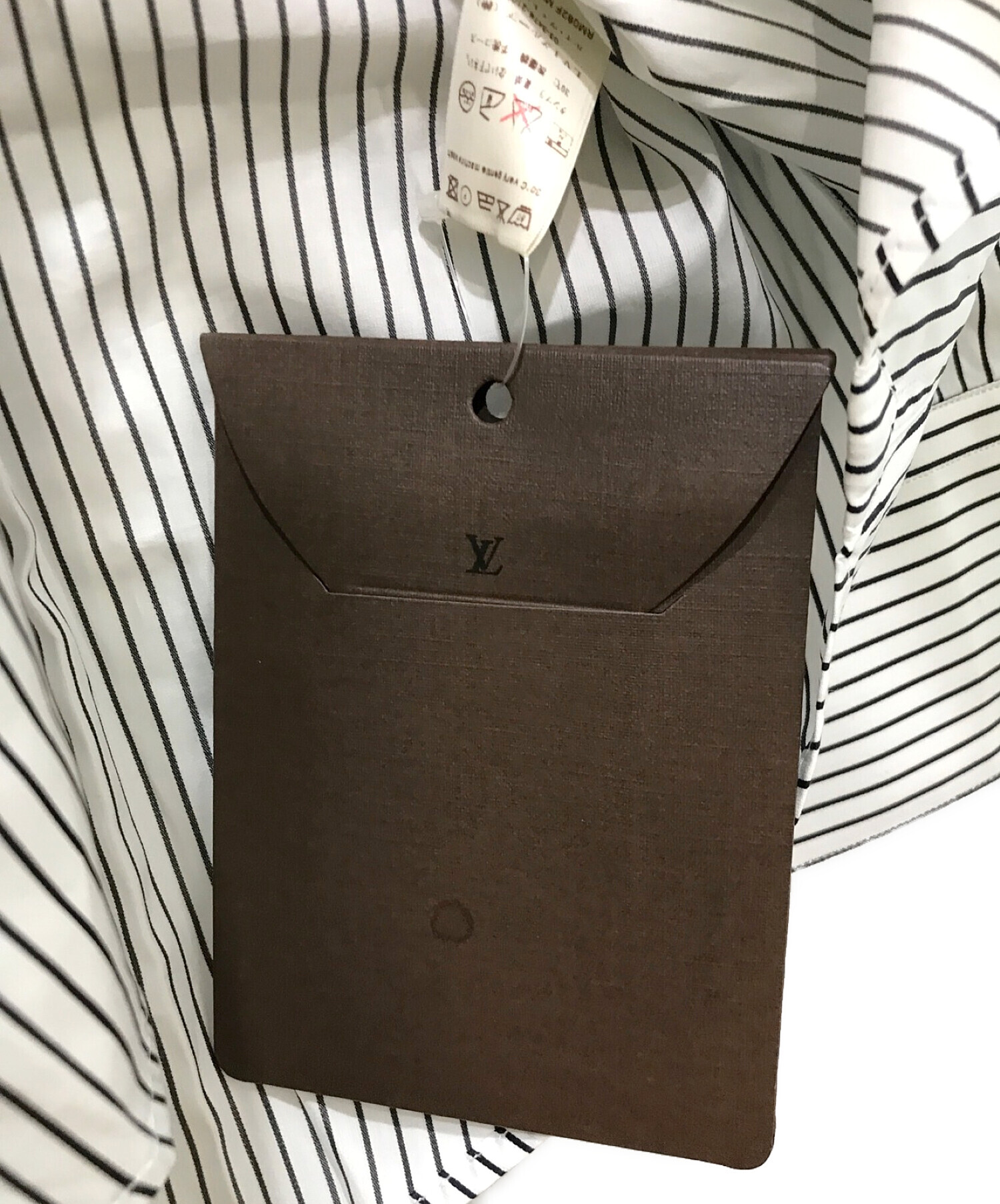 中古・古着通販】LOUIS VUITTON (ルイ ヴィトン) ストライプシャツ 