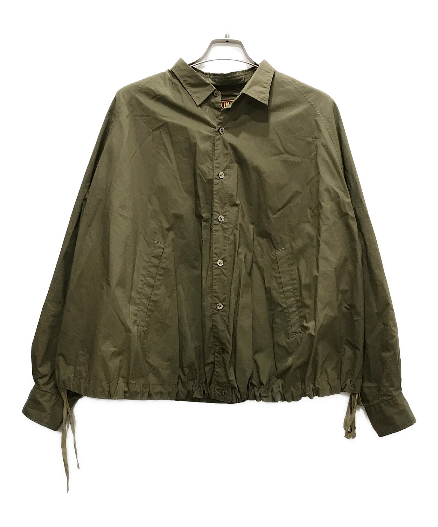 MAINU (マイヌ) Emergency Double Fabric Shirts ブラウン サイズ:1