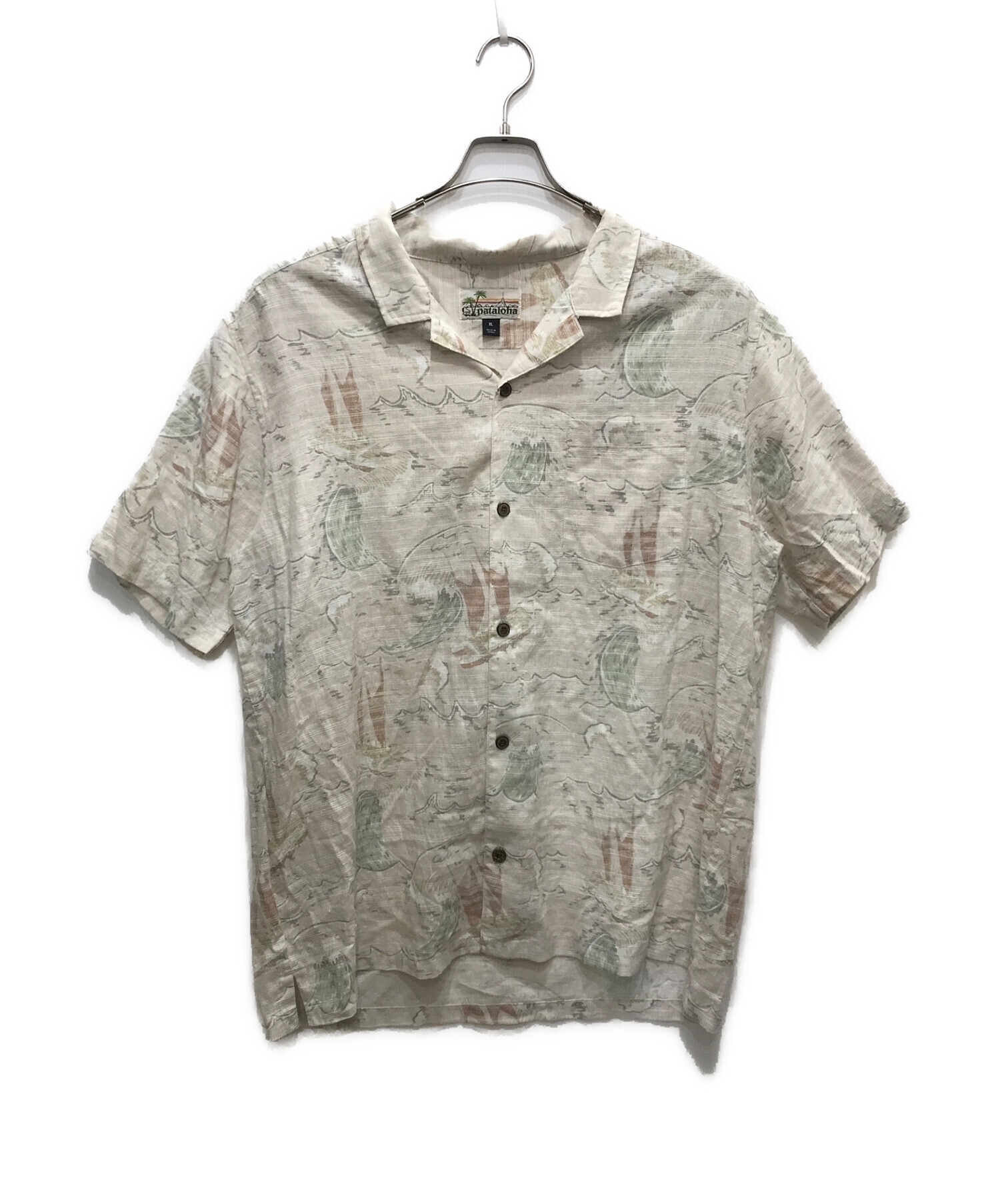 中古・古着通販】Patagonia (パタゴニア) アロハシャツ ベージュ 