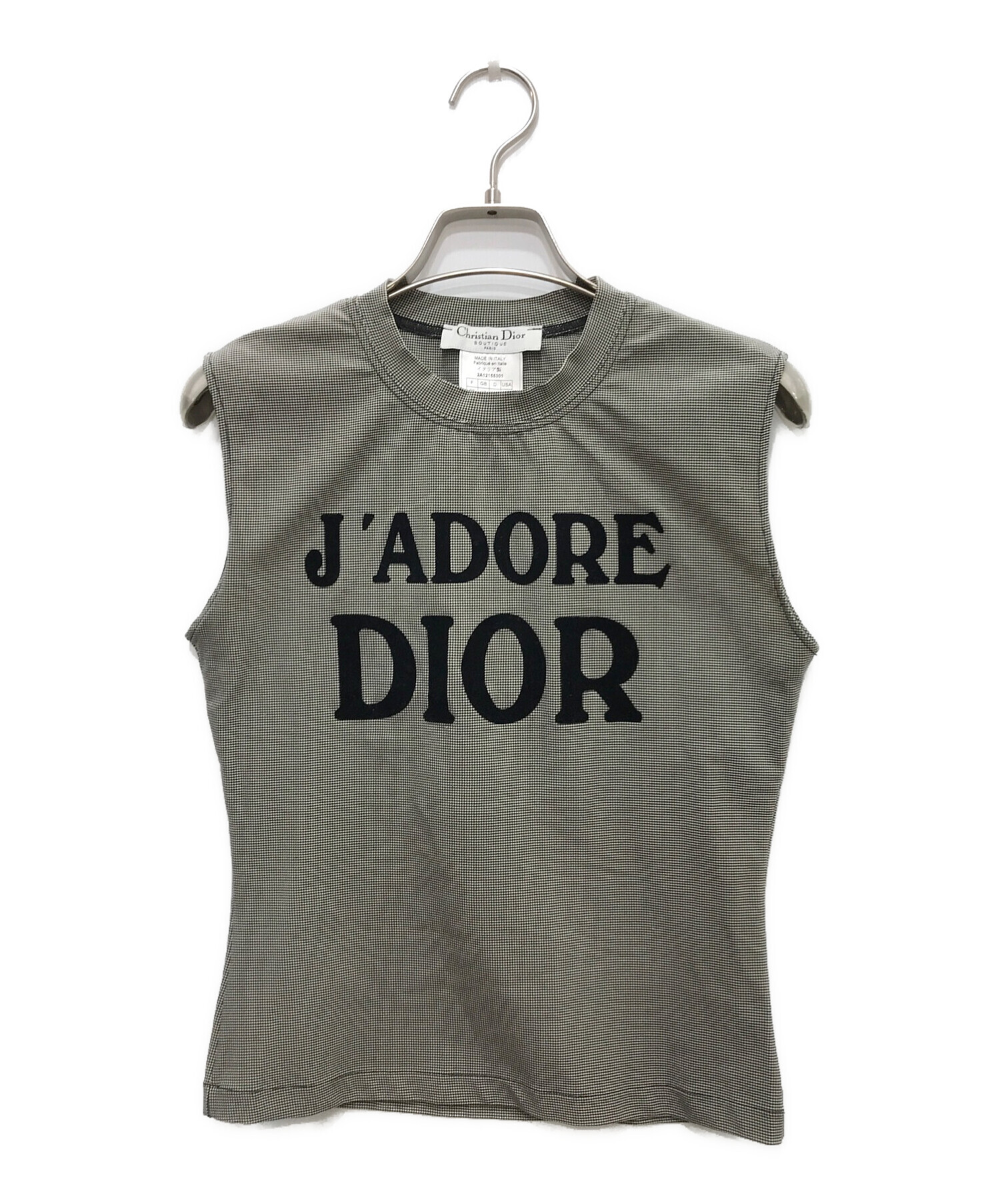 ディオール タンクトップ Christian Dior J'ADORE DIOR 希少
