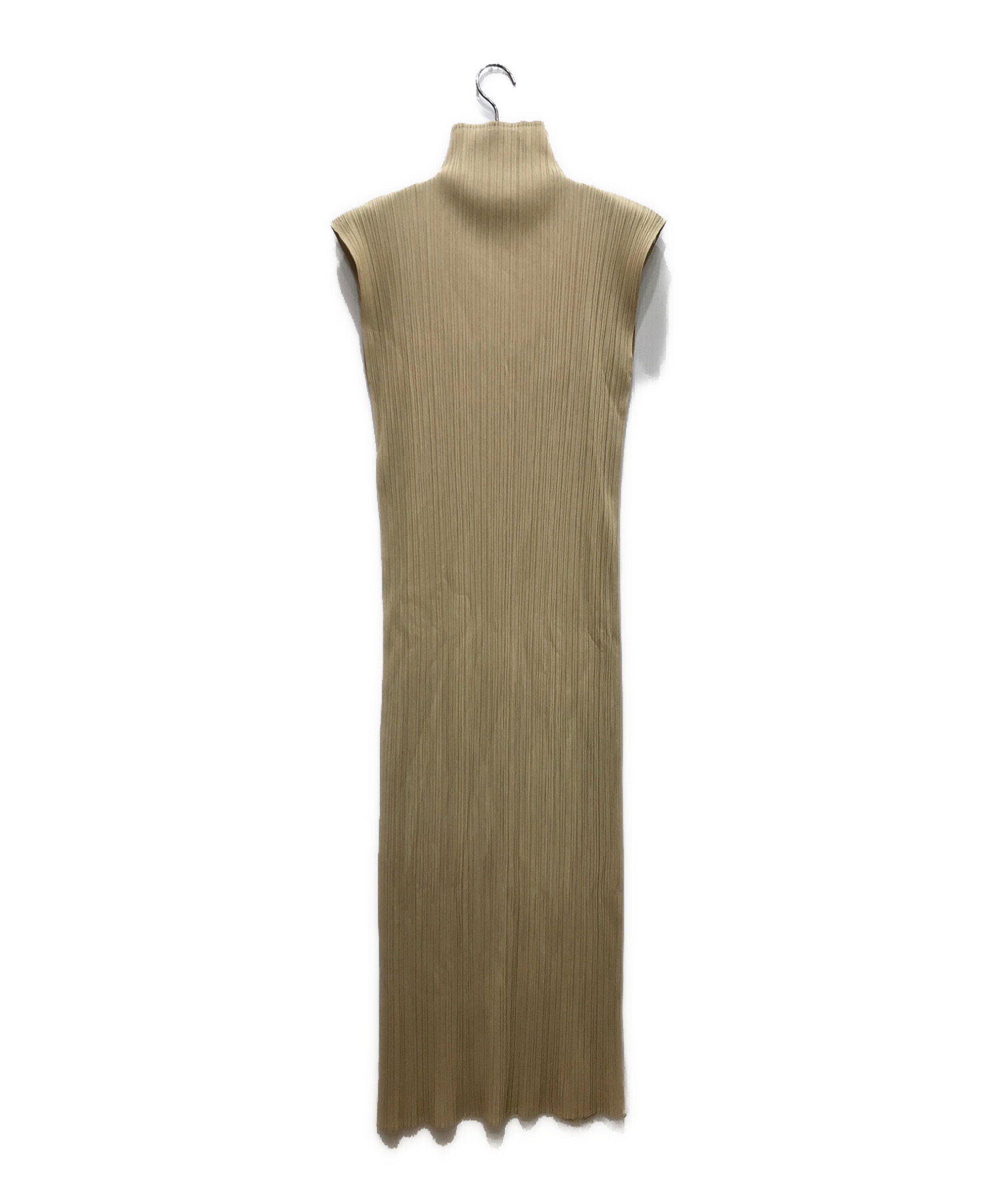 PLEATS PLEASE ノースリーブハイネックワンピース｜ファッション