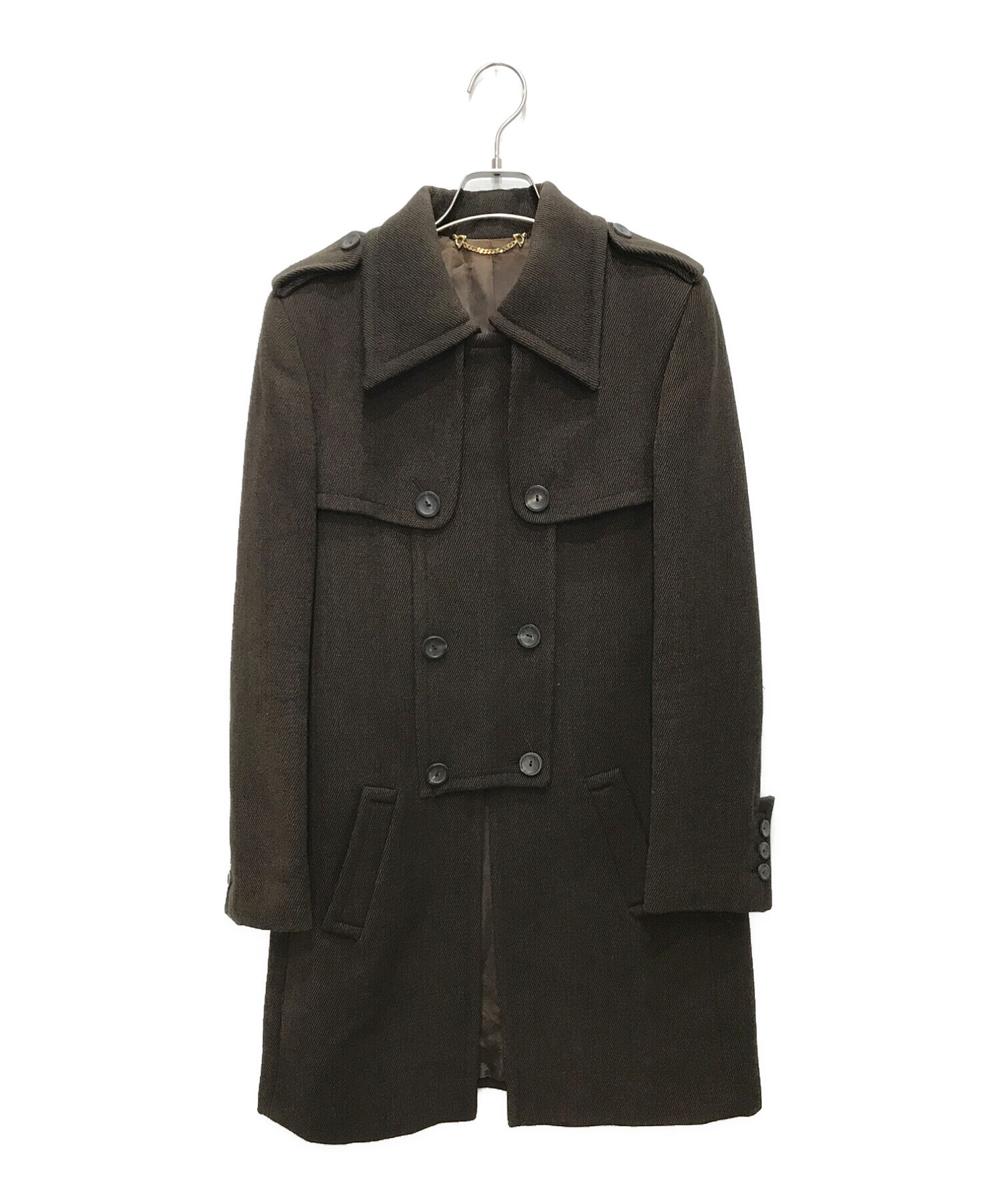 GUCCIウールトレンチコート