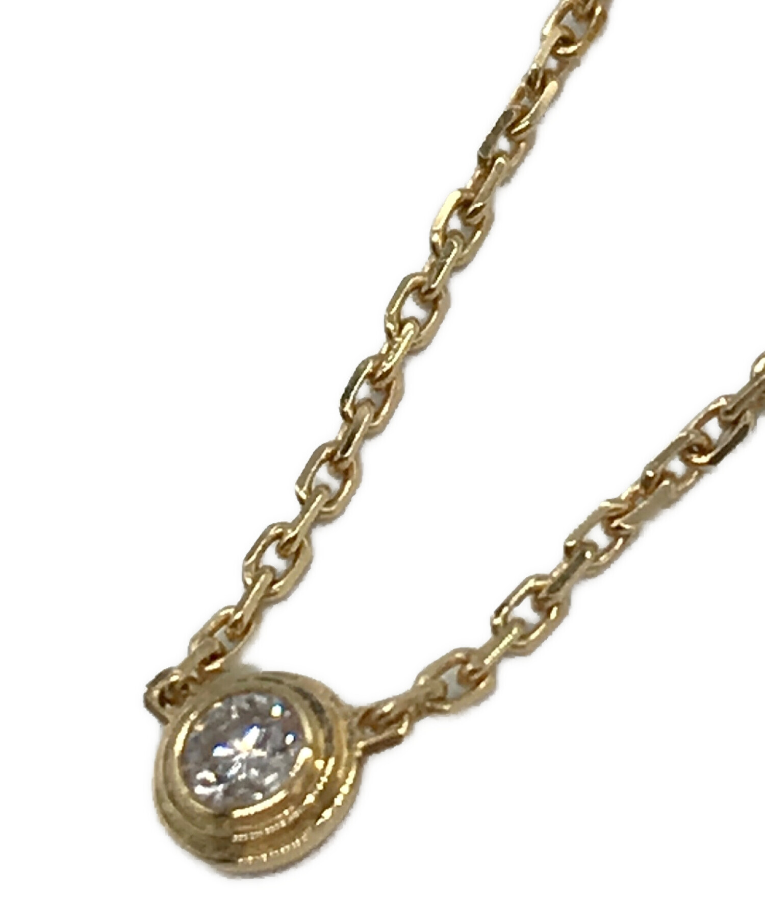 CARTIER CARTIER Diamant Léger de D'Amour Necklace XS 18KYG Yellow Gold Used  women ｜Product Code：2101217258555｜BRAND OFF Online Store