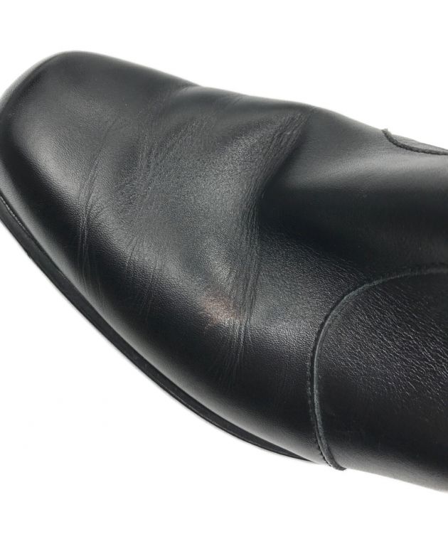 SCHNEIDER (シュナイダー) サイドジップショートブーツ ブラック サイズ:5