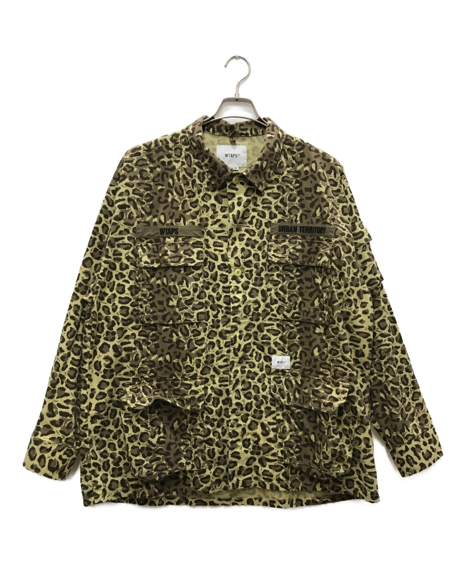 WTAPS PARASMOCK 12aw Leopard WTAPS Leopard Military Jacket