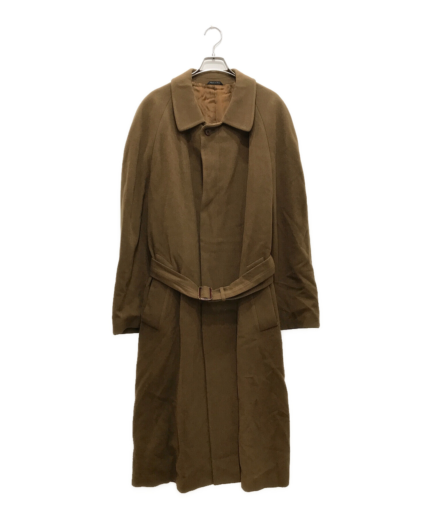 イタリア製 ジャンフランコフェレ ウールコート チェスターコート ピン