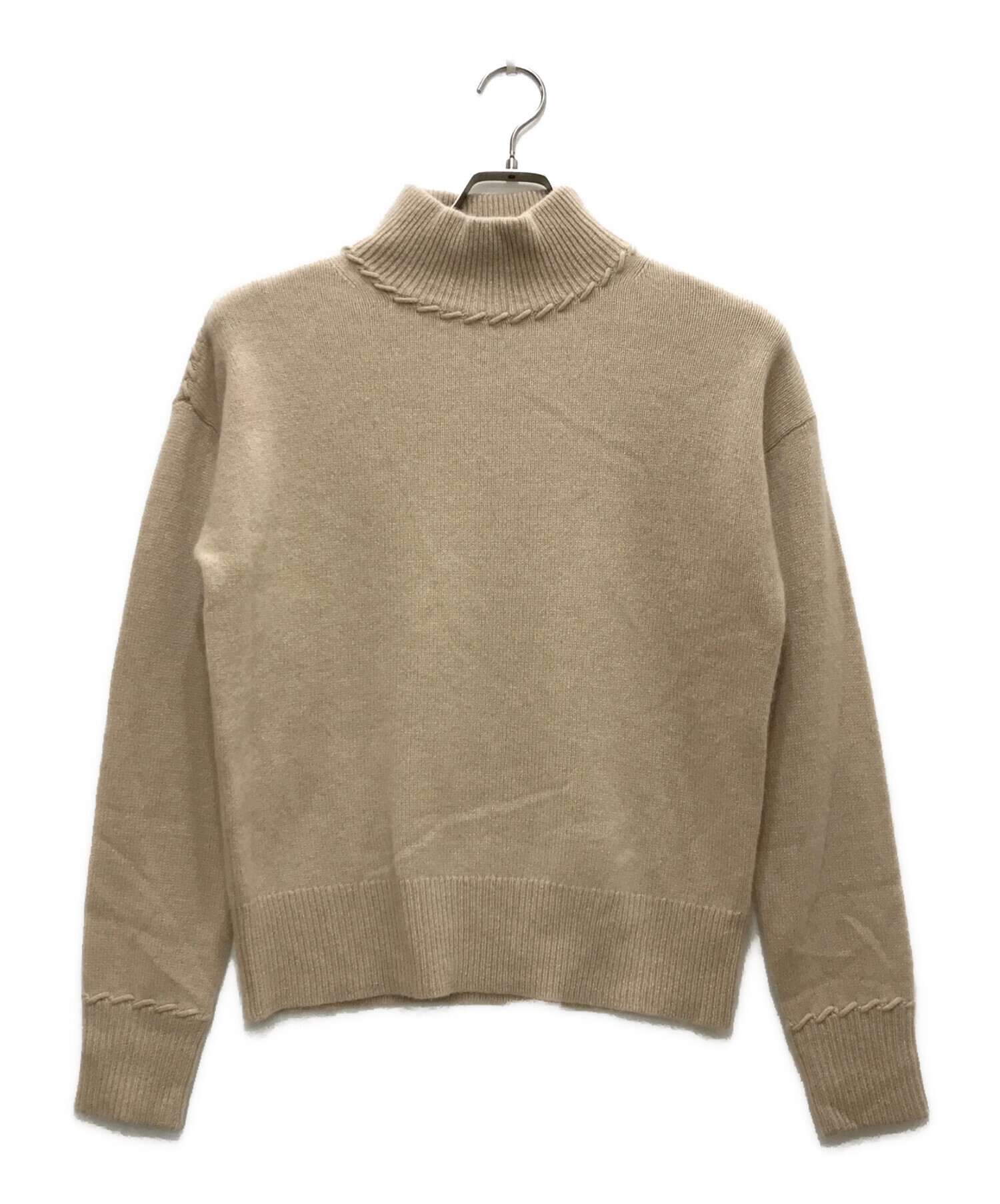 Theory ベージュ カシミアニットSサイズ