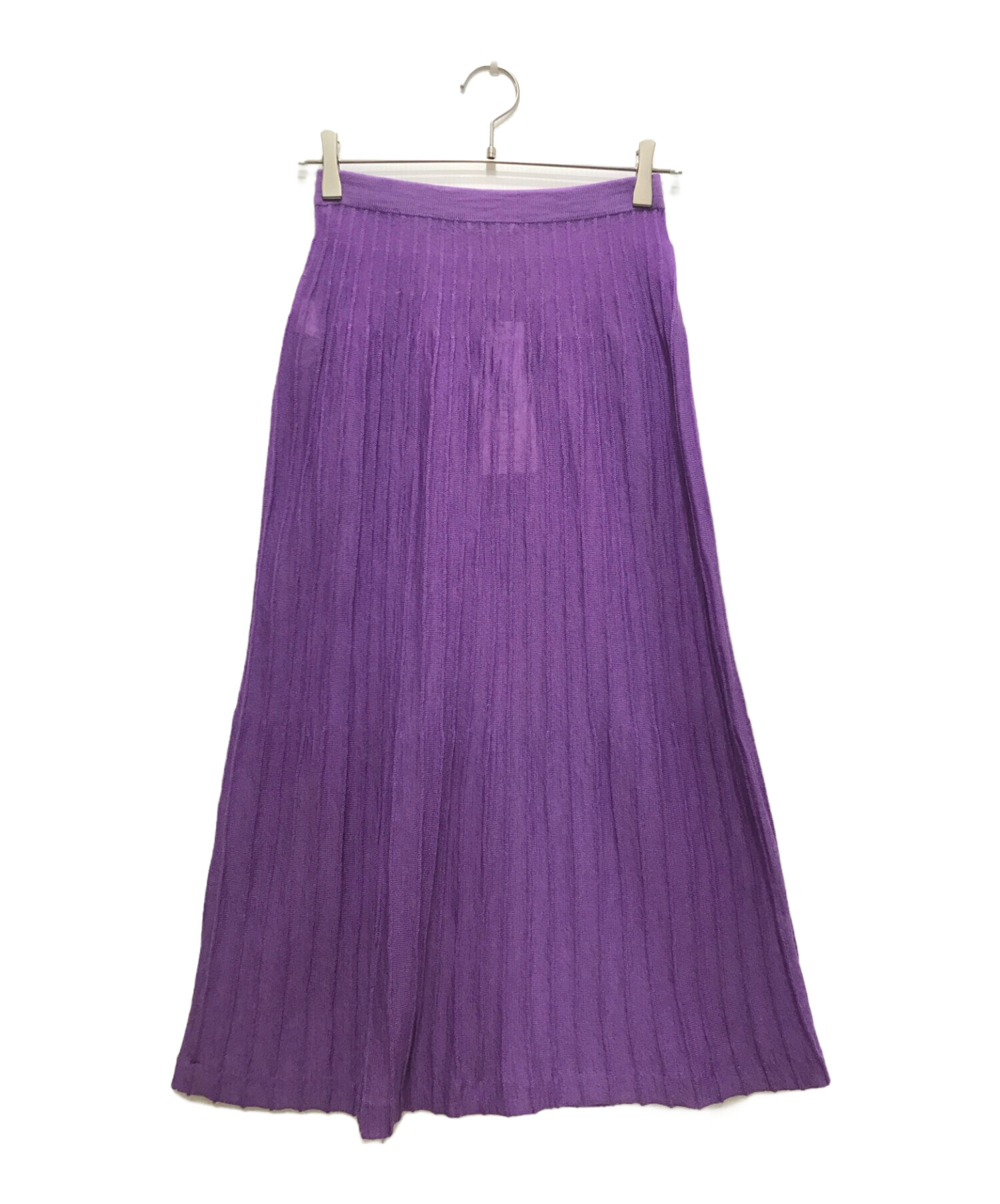 中古・古着通販】AURALEE (オーラリー) BABY MOHAIR KNIT PLEATED 