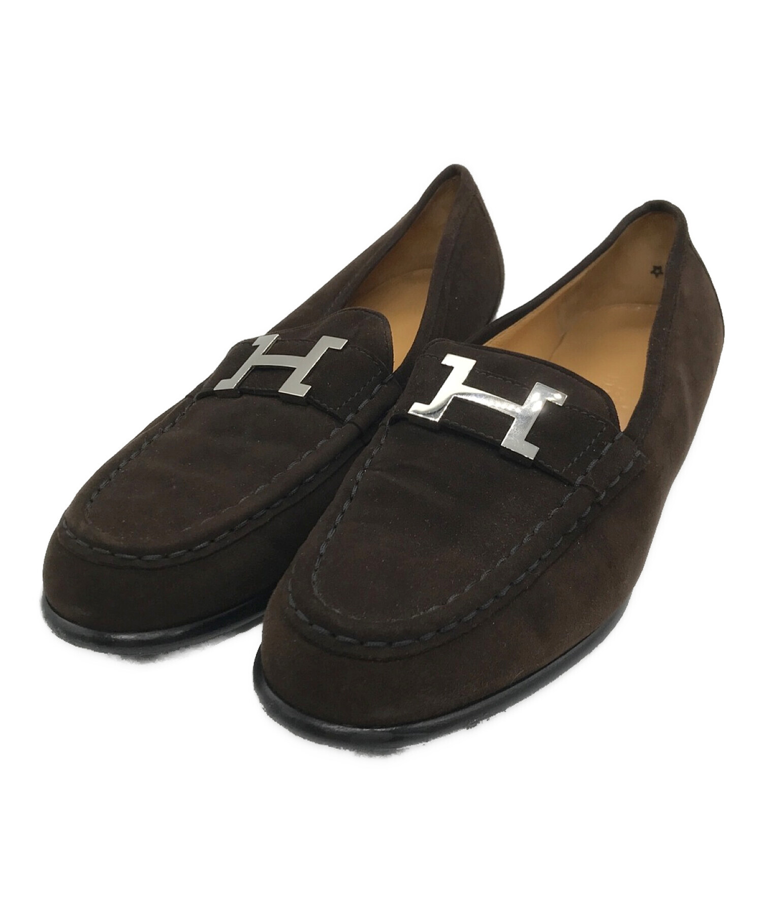 中古・古着通販】HERMES (エルメス) コンスタンスバックル スエード 