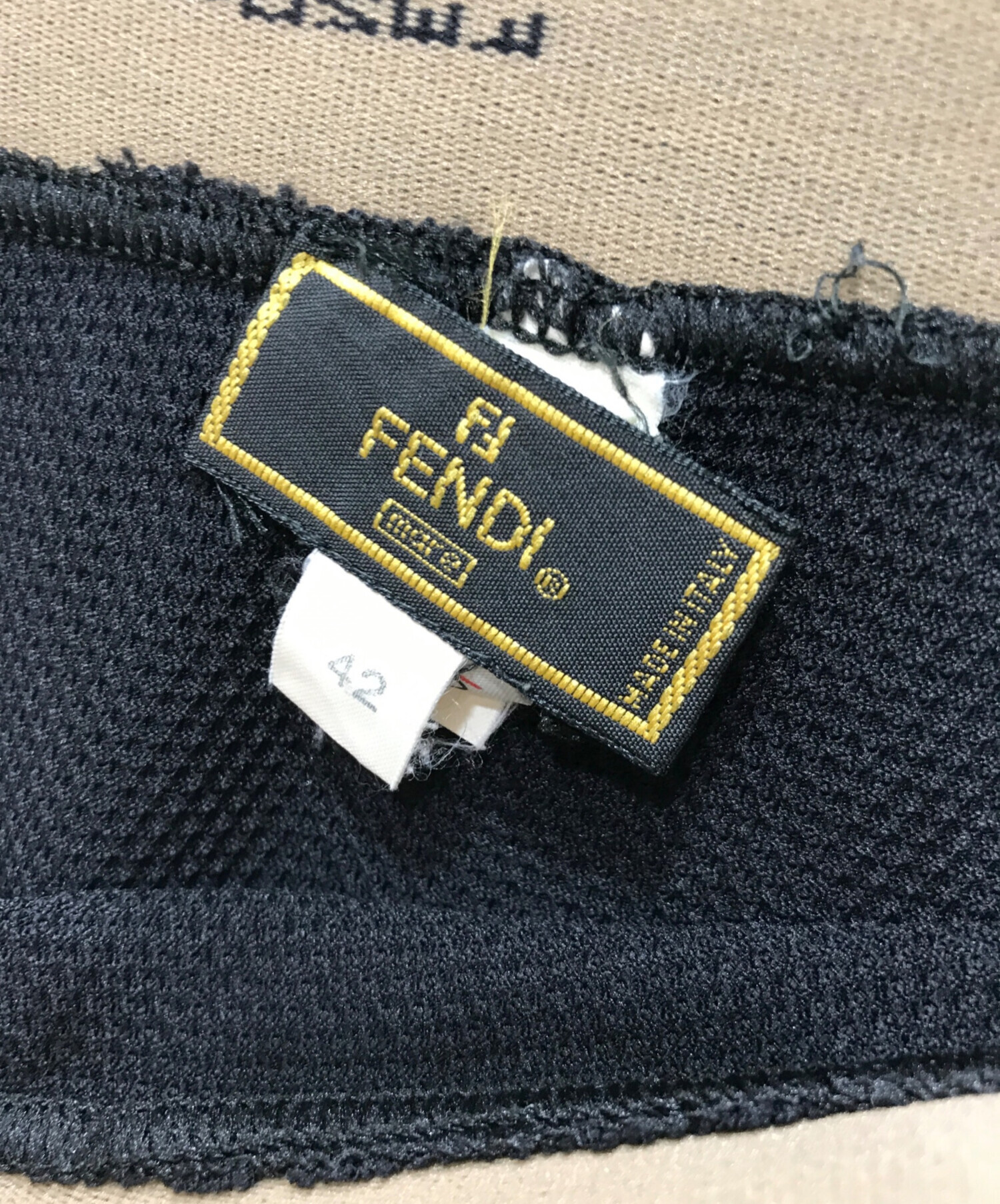 中古・古着通販】FENDI (フェンディ) セットアップ ブラック サイズ:42 