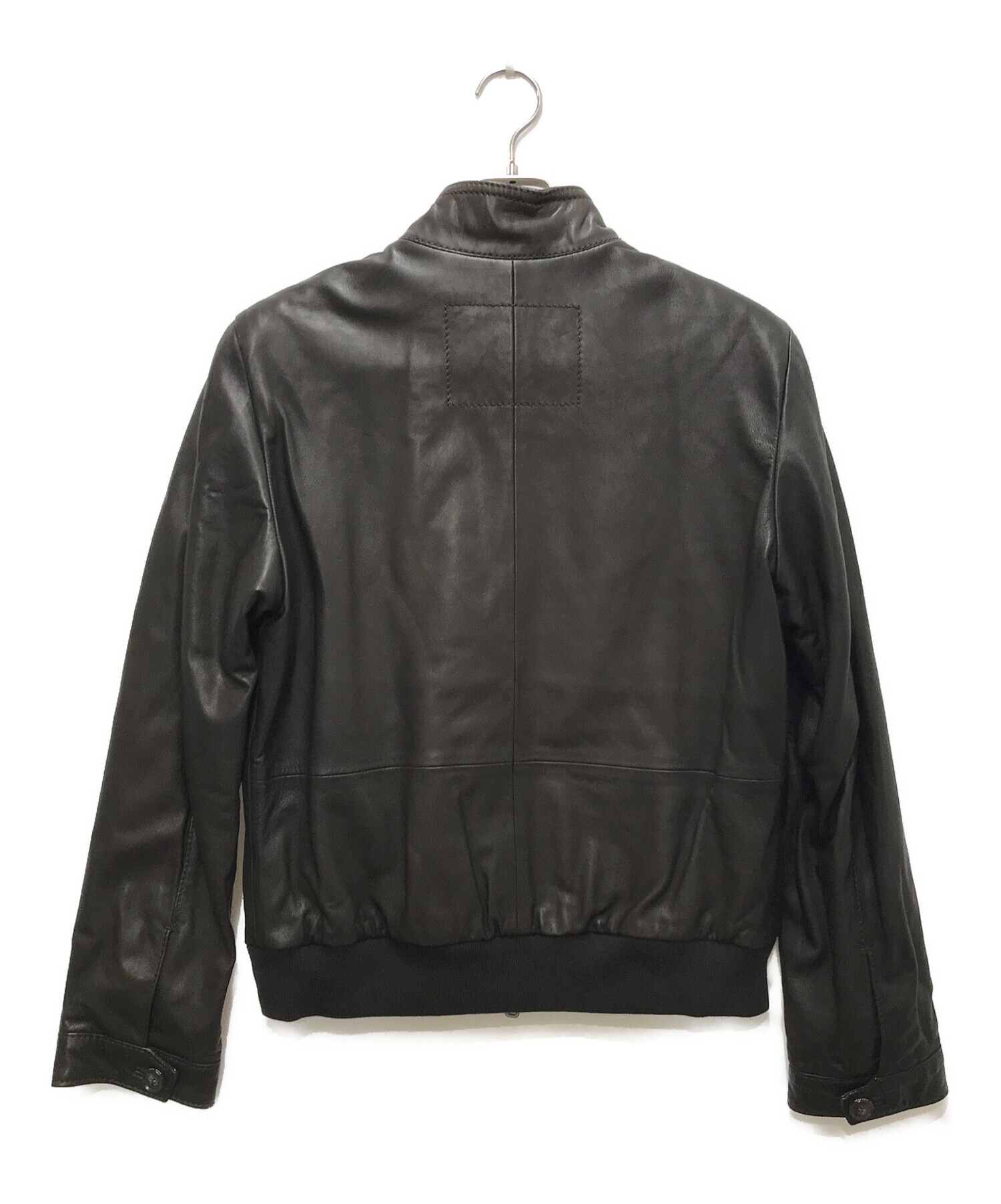 中古・古着通販】BOSS HUGO BOSS (ボス ヒューゴボス) ラムレザー 
